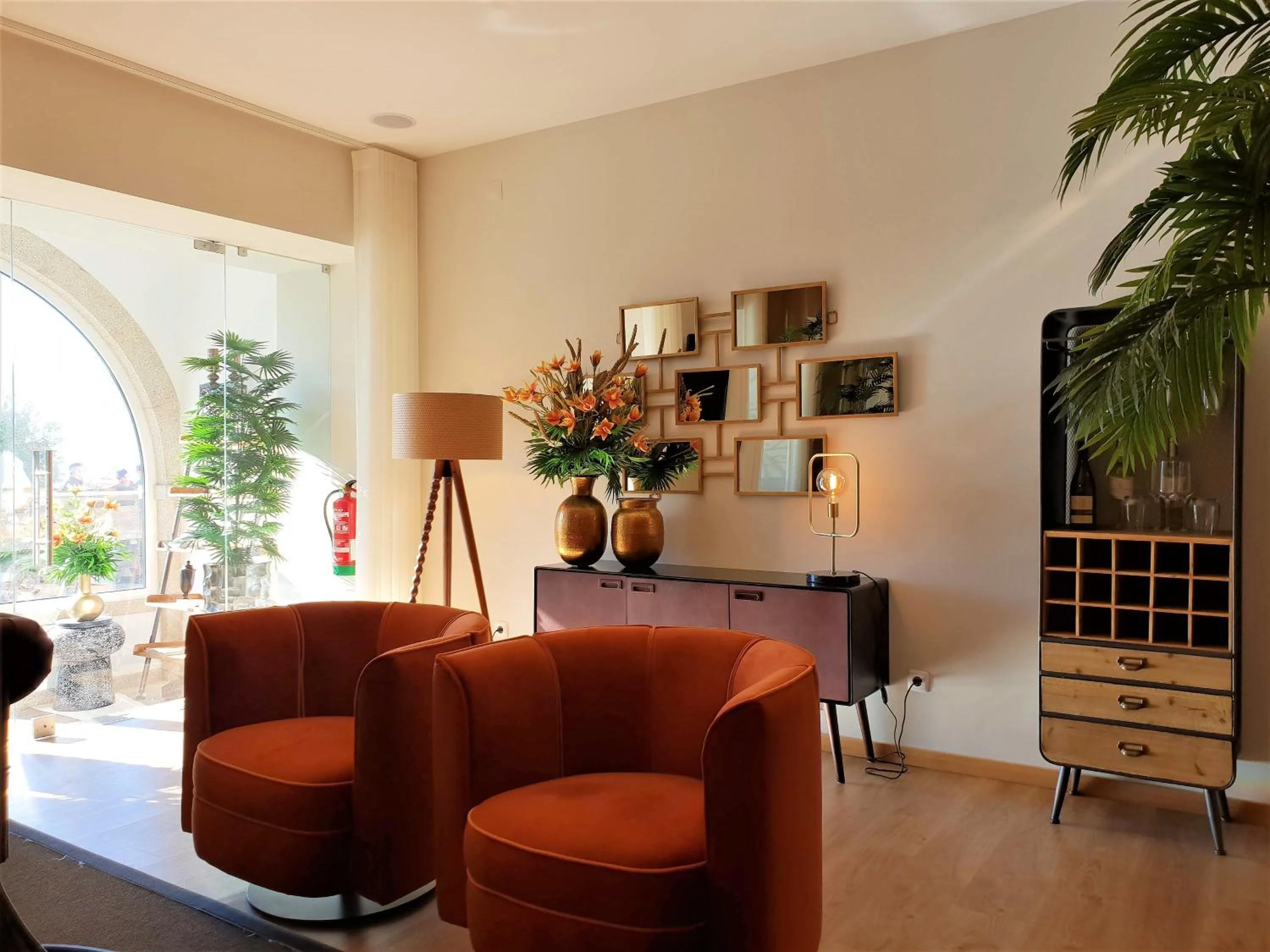 Living room in Quinta da Palmeira - Country House Retreat & Spa