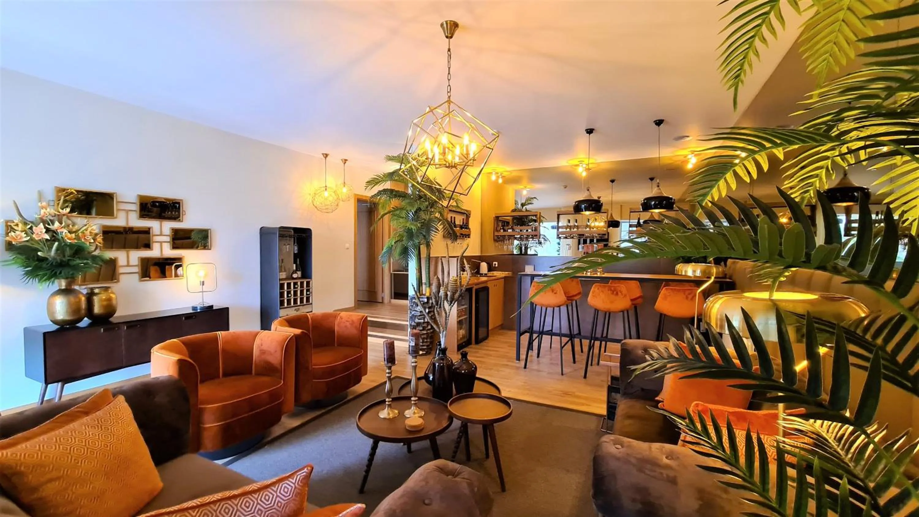 Lounge or bar in Quinta da Palmeira - Country House Retreat & Spa