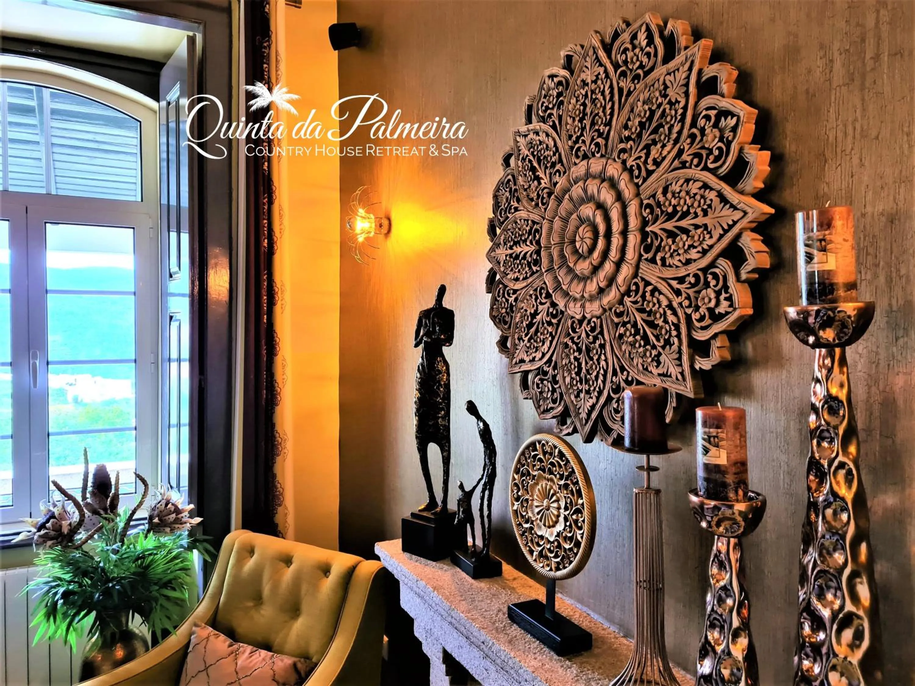 Seating area in Quinta da Palmeira - Country House Retreat & Spa