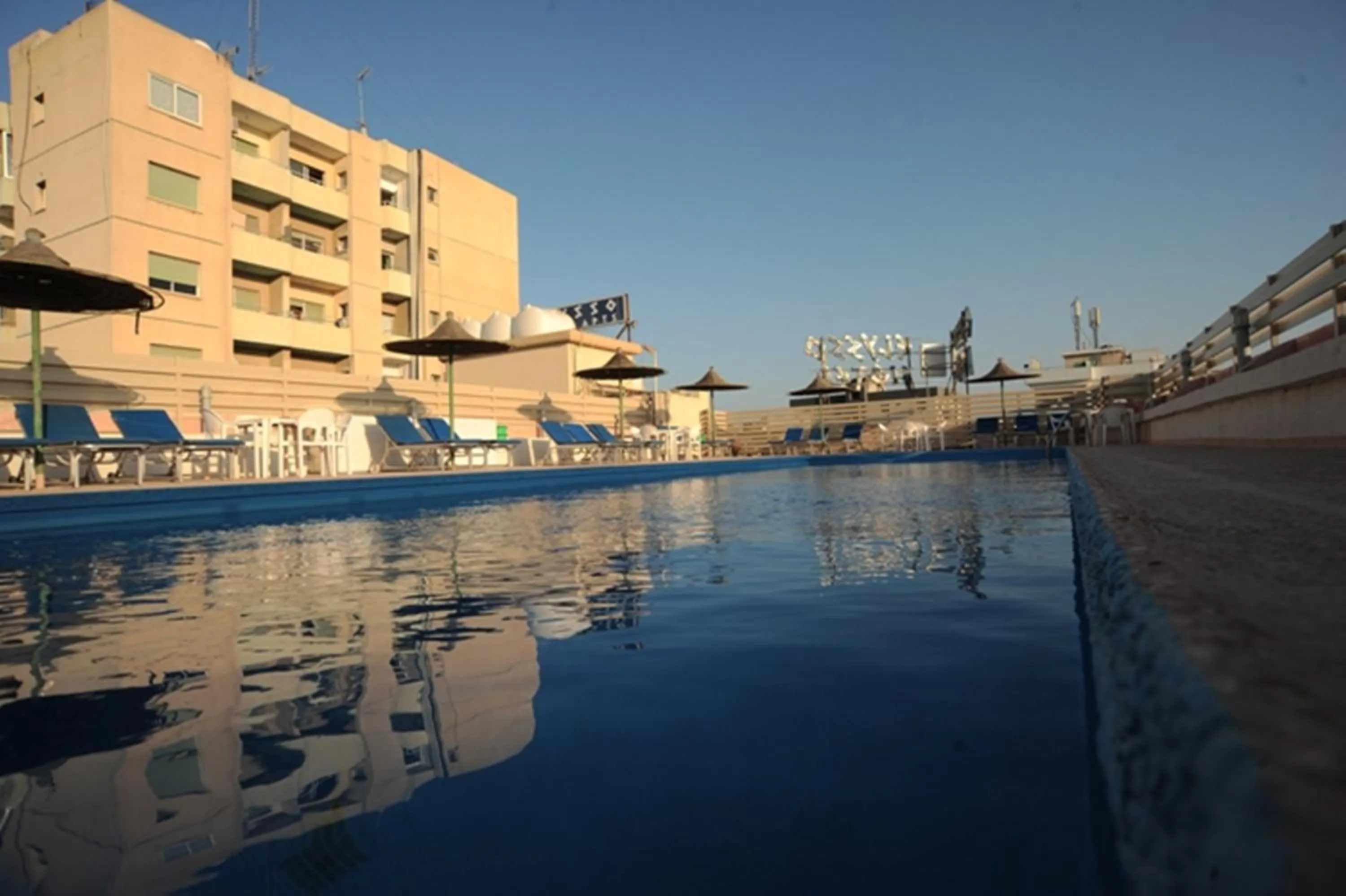 Facade/entrance in Elysso Hotel
