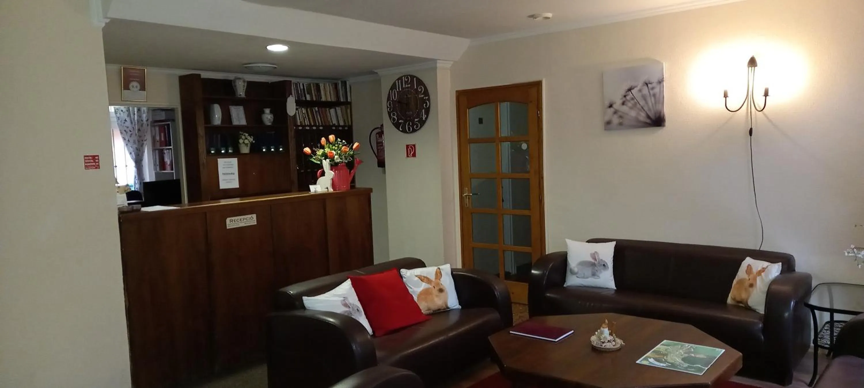 Lobby or reception in Hotel Síkfőkút