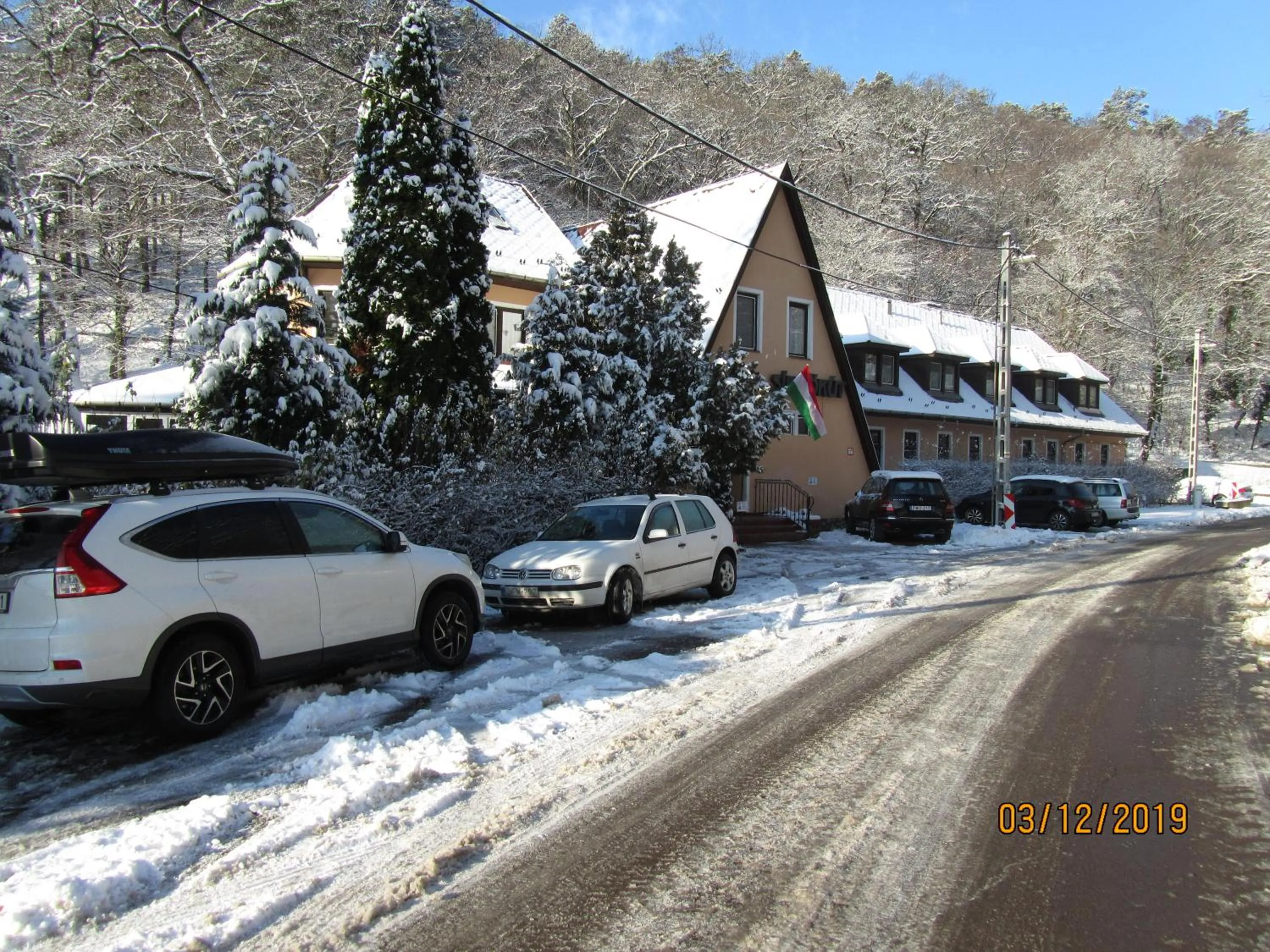 Facade/entrance in Hotel Síkfőkút
