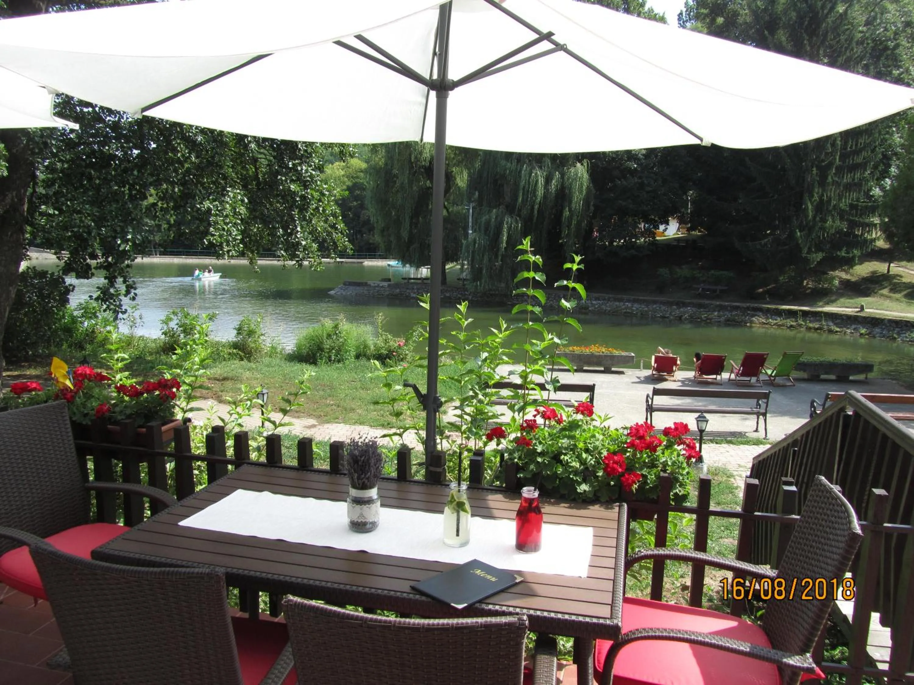 Patio in Hotel Síkfőkút