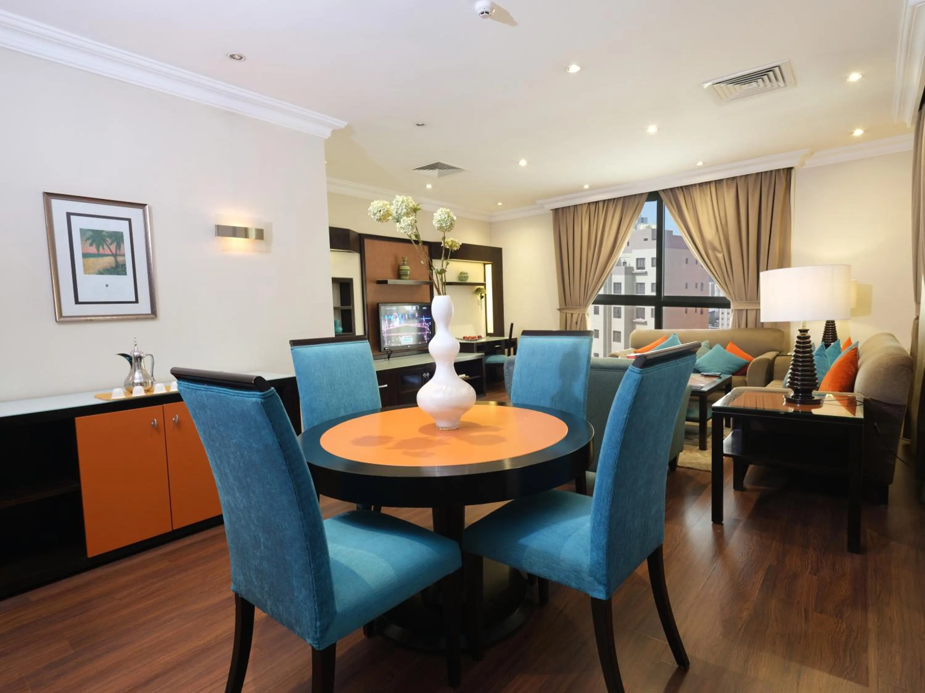 Living room in Boudl Salmiya, Kuwait - بودل السالمية الكويت