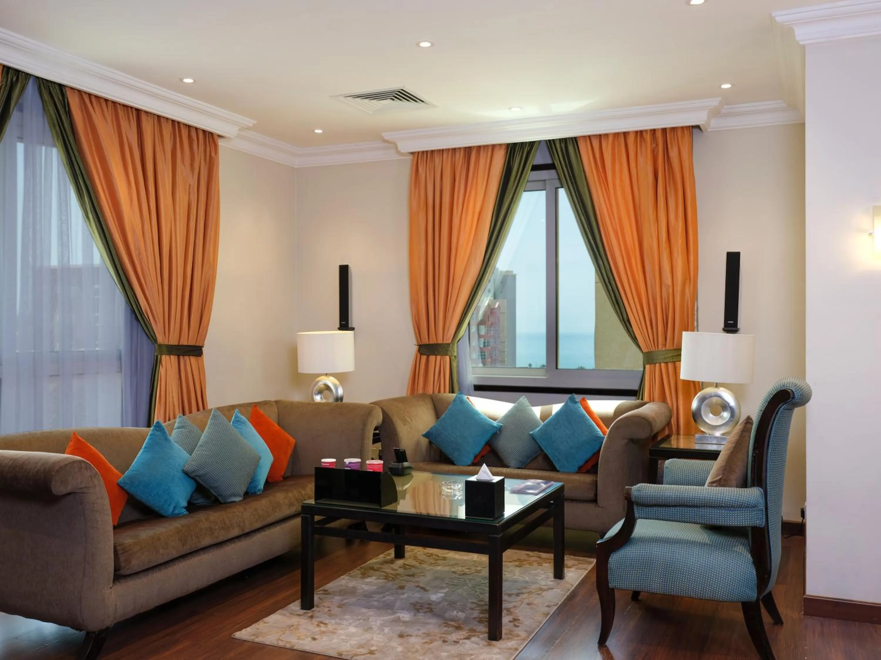 Living room in Boudl Salmiya, Kuwait - بودل السالمية الكويت