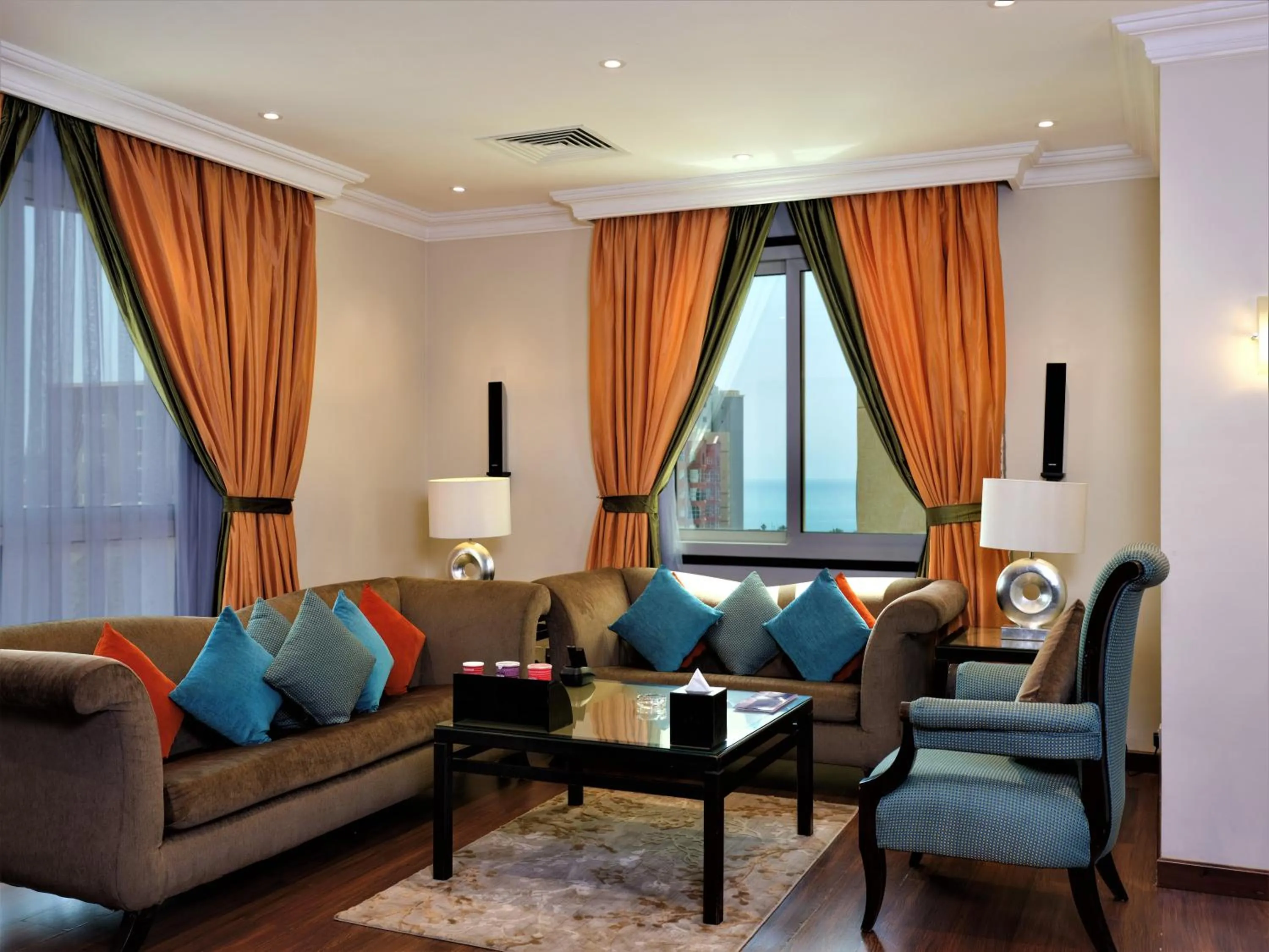Living room in Boudl Salmiya, Kuwait - بودل السالمية الكويت