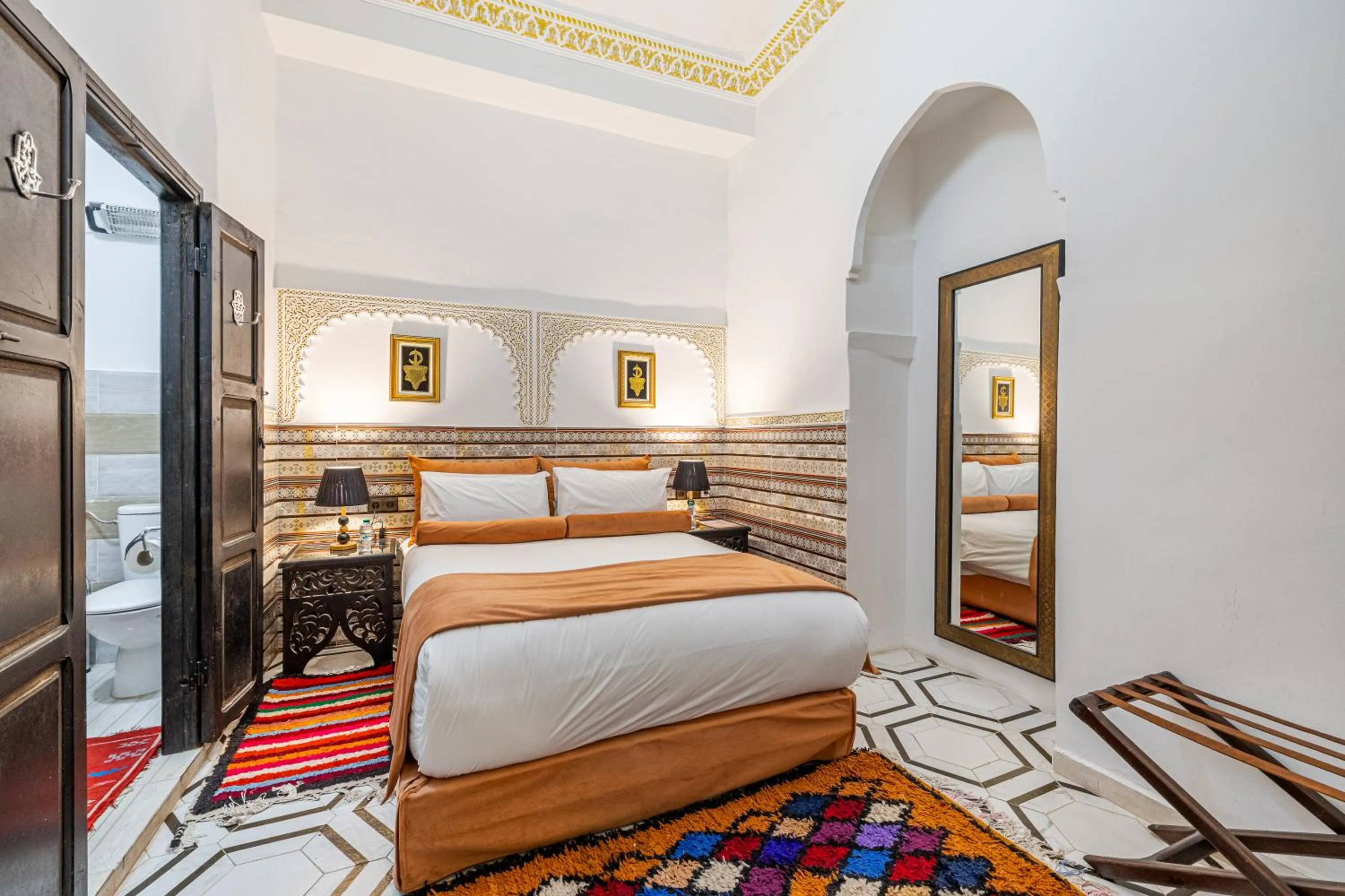 Photo of the whole room, Bed in Riad Luzia