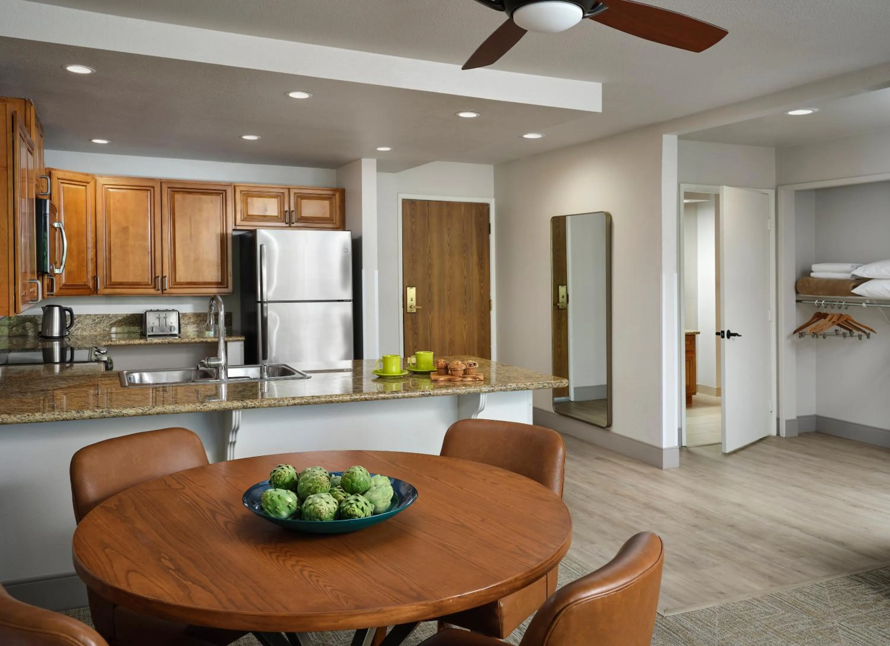 Kitchen or kitchenette in Hyatt Vacation Club at Desert Oasis