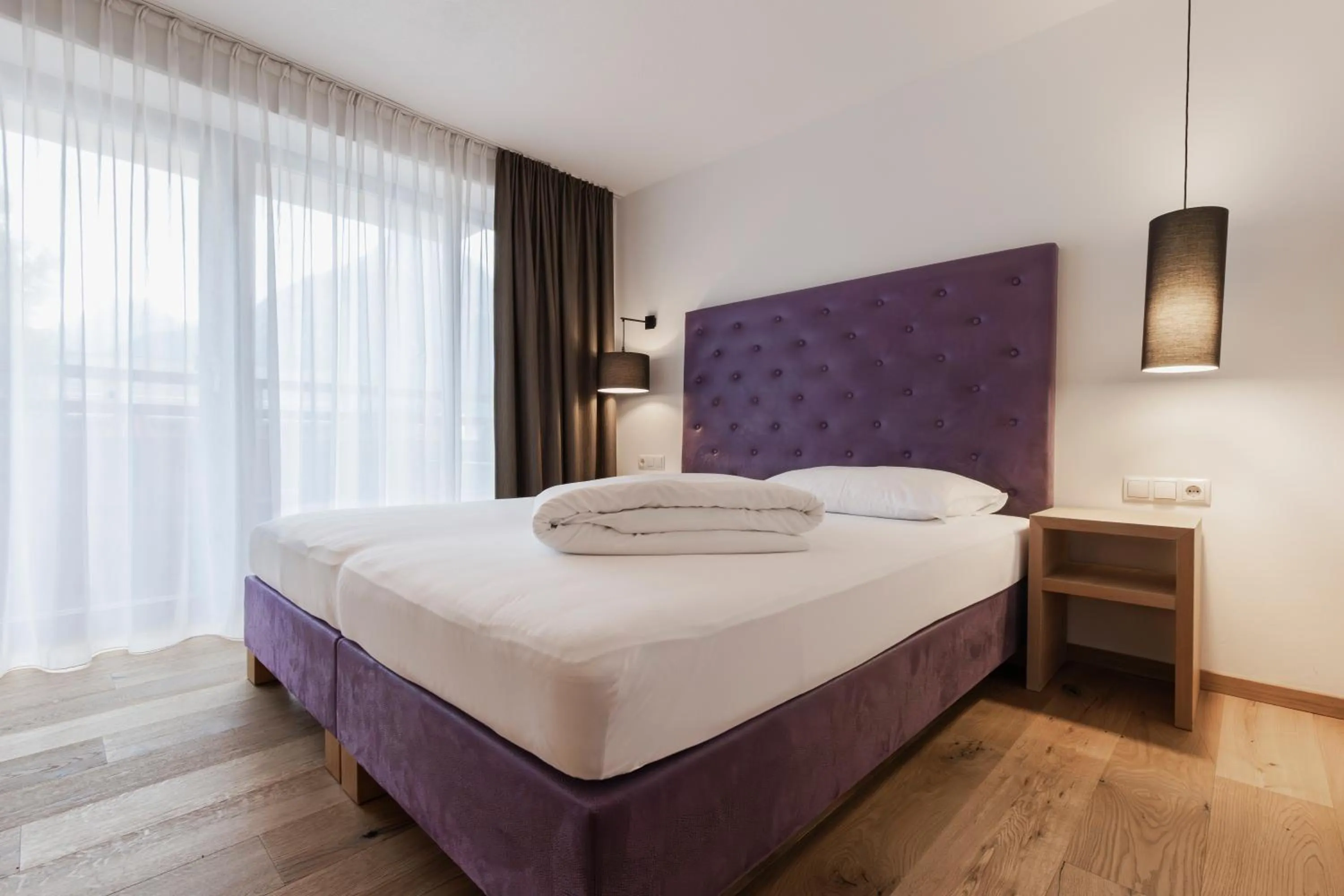 Bedroom, Bed in Hotel Bergwelt