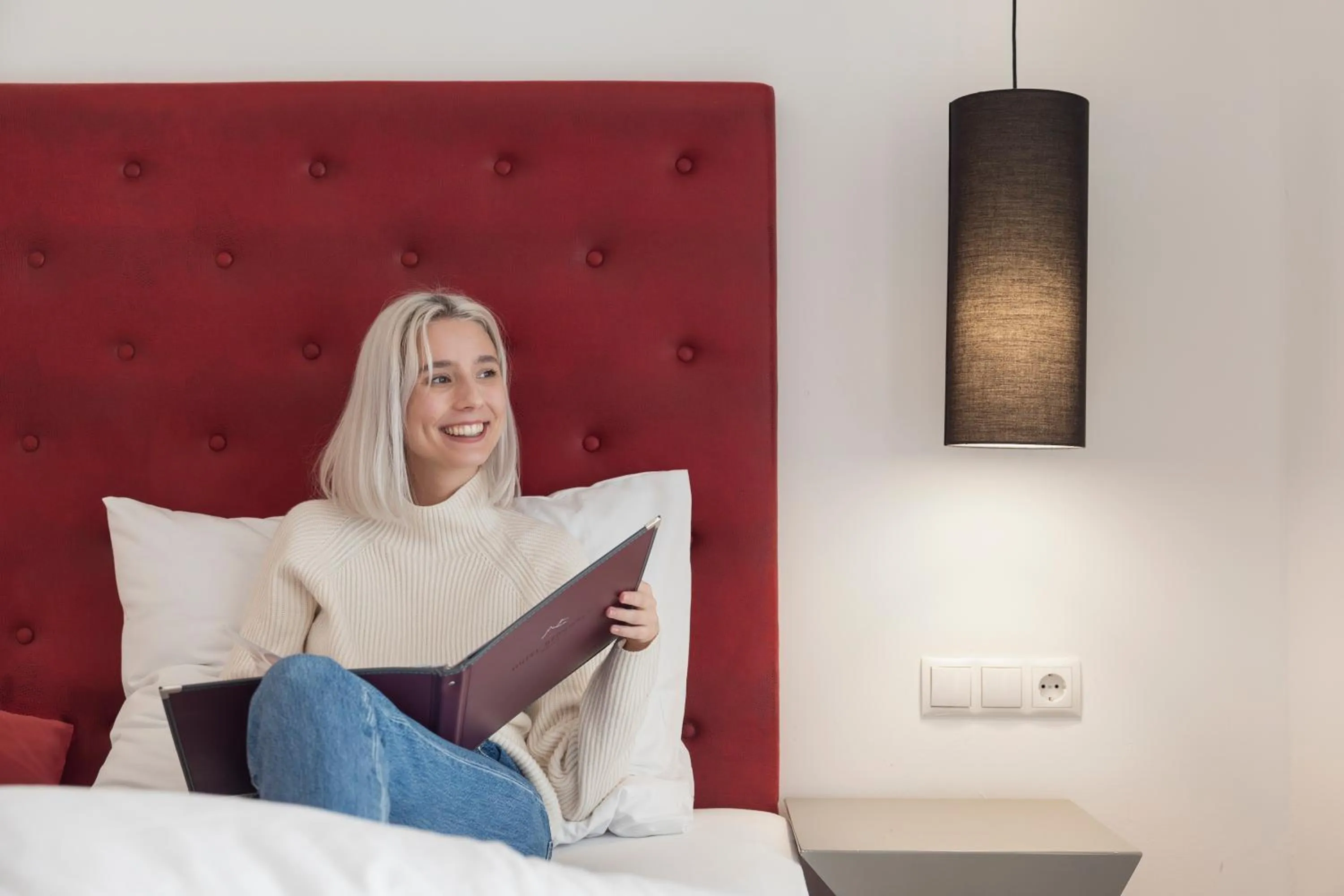 Bedroom, Bed in Hotel Bergwelt