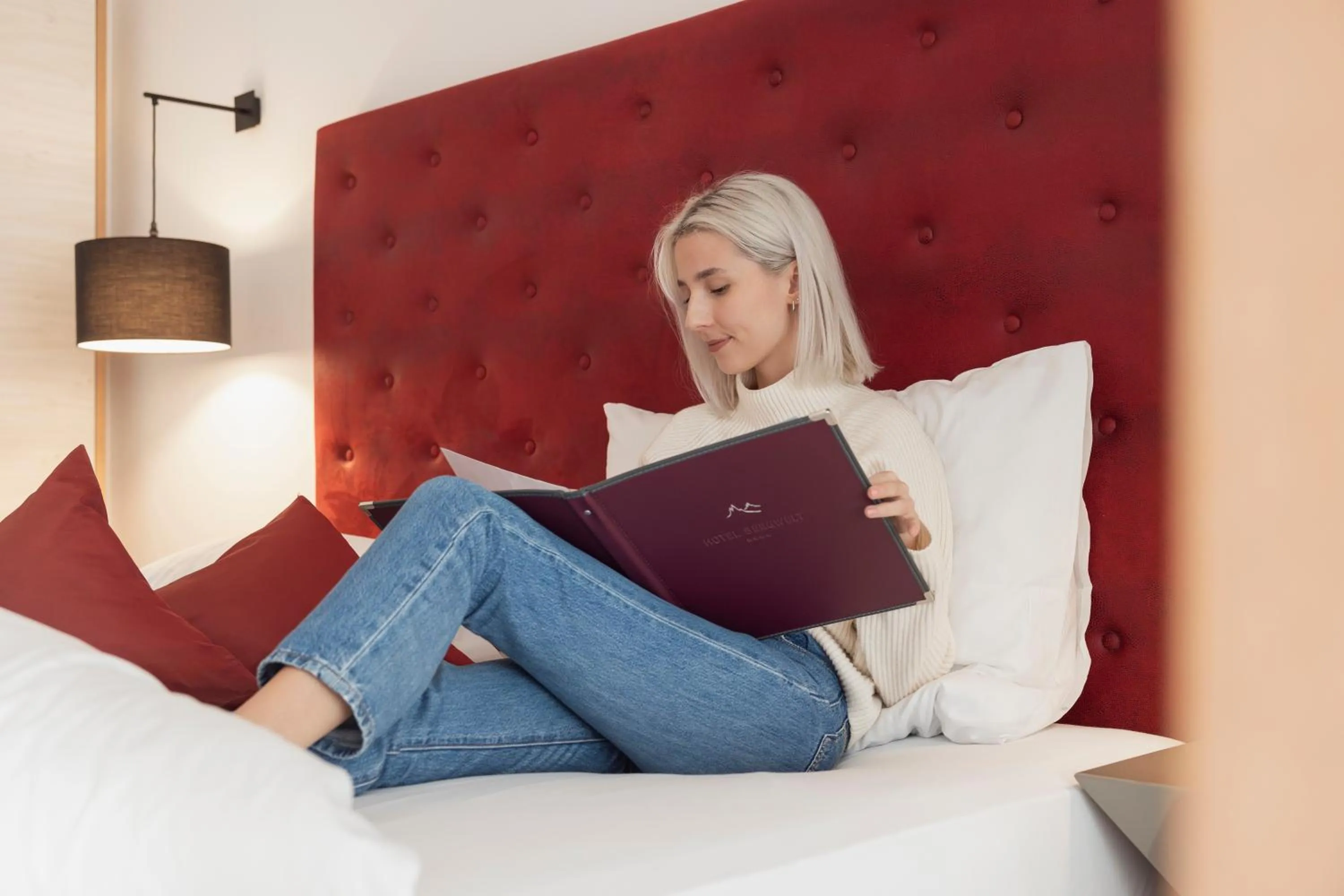 Bedroom, Bed in Hotel Bergwelt