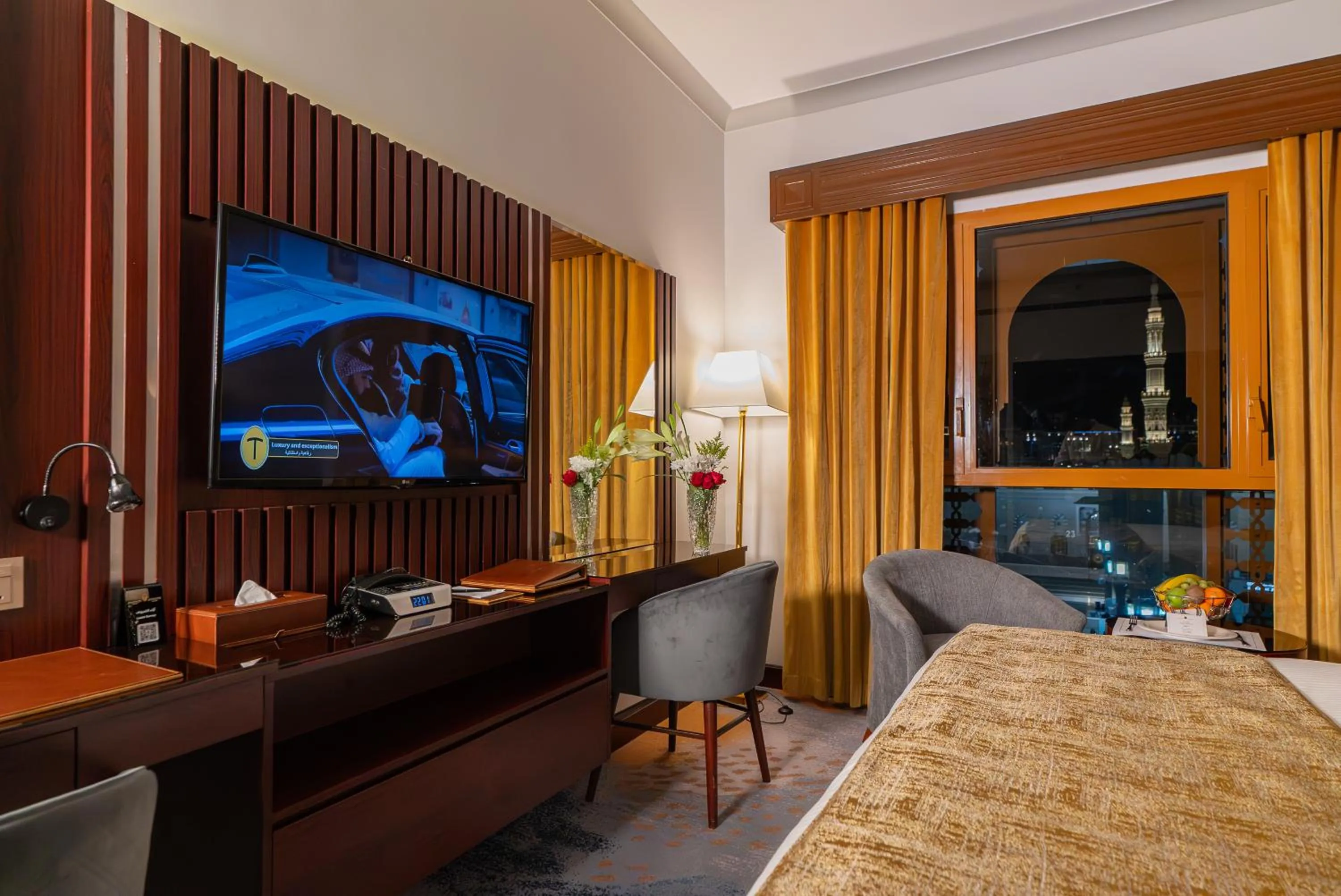 Bed in Dar Al Taqwa Hotel