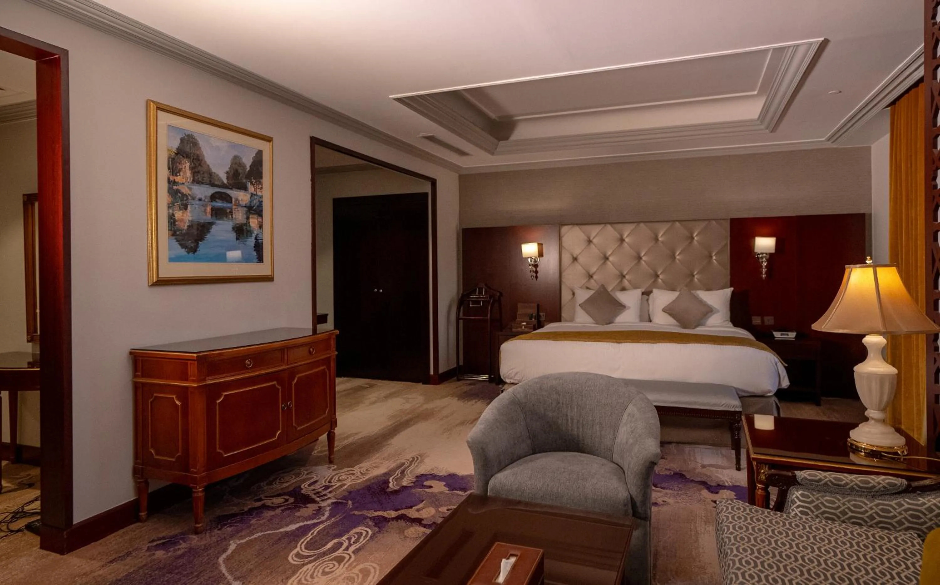 Bed in Dar Al Taqwa Hotel