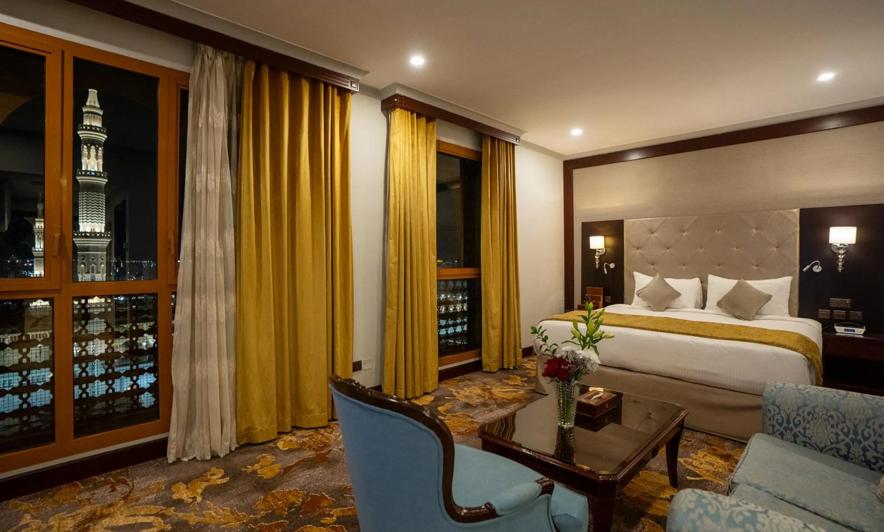 Bed in Dar Al Taqwa Hotel