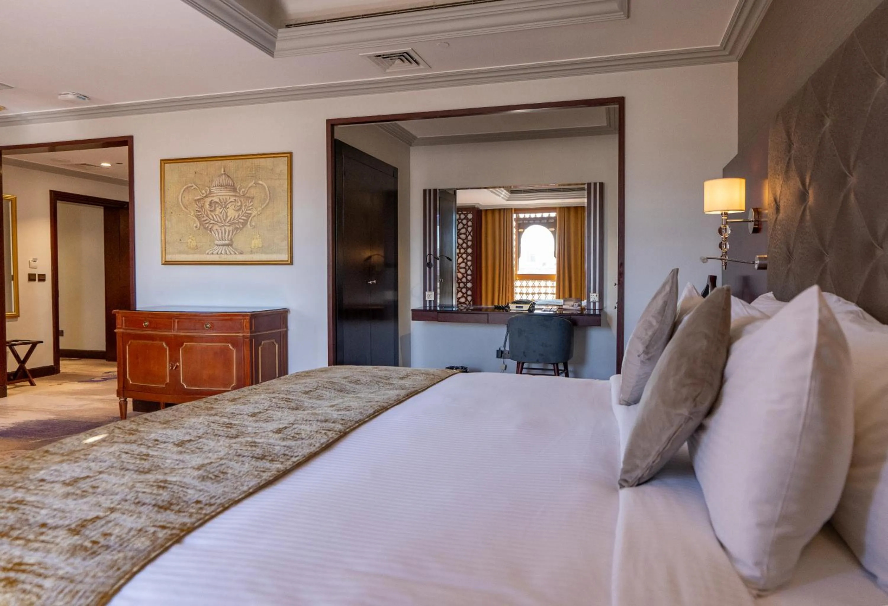 Bed in Dar Al Taqwa Hotel