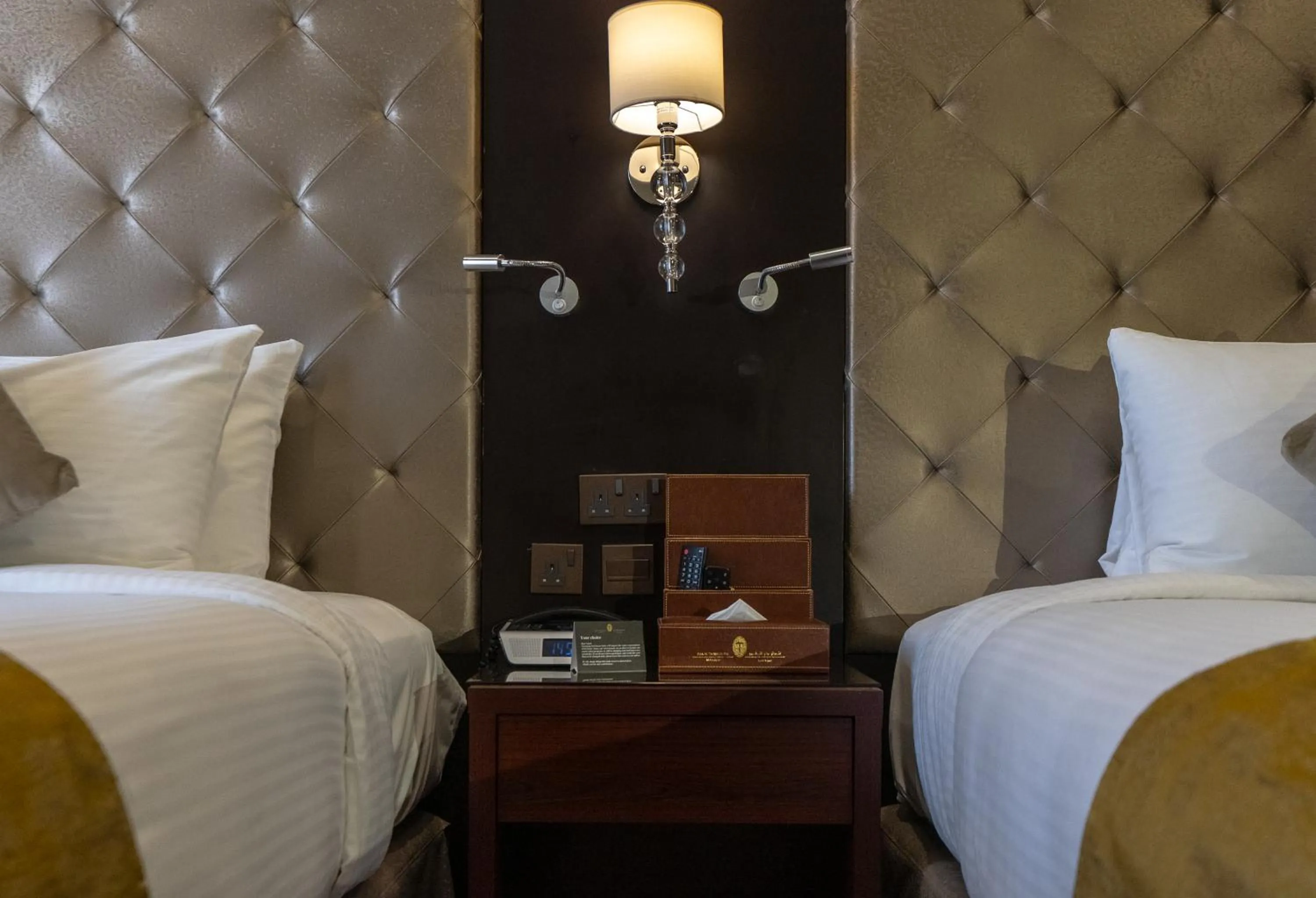 Bed in Dar Al Taqwa Hotel