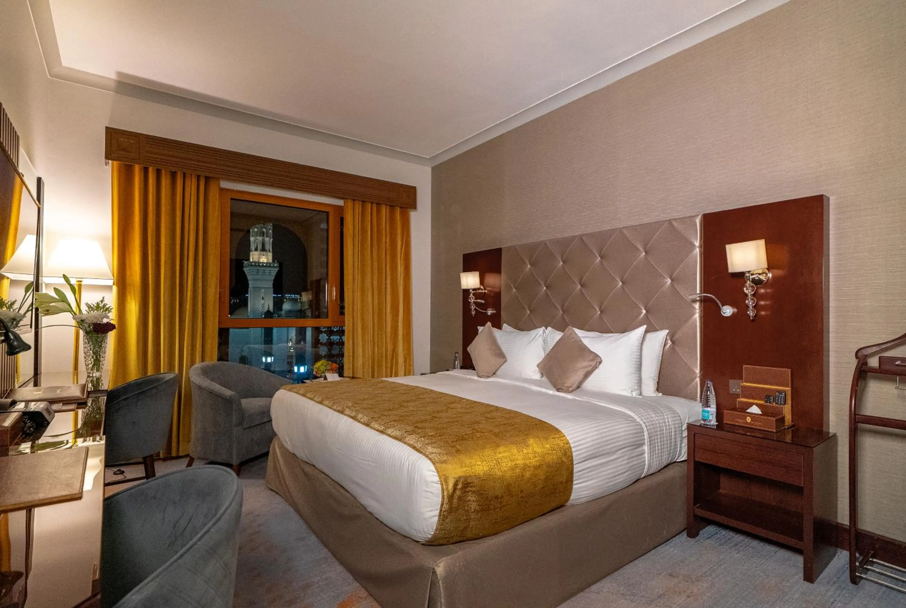 Bed in Dar Al Taqwa Hotel