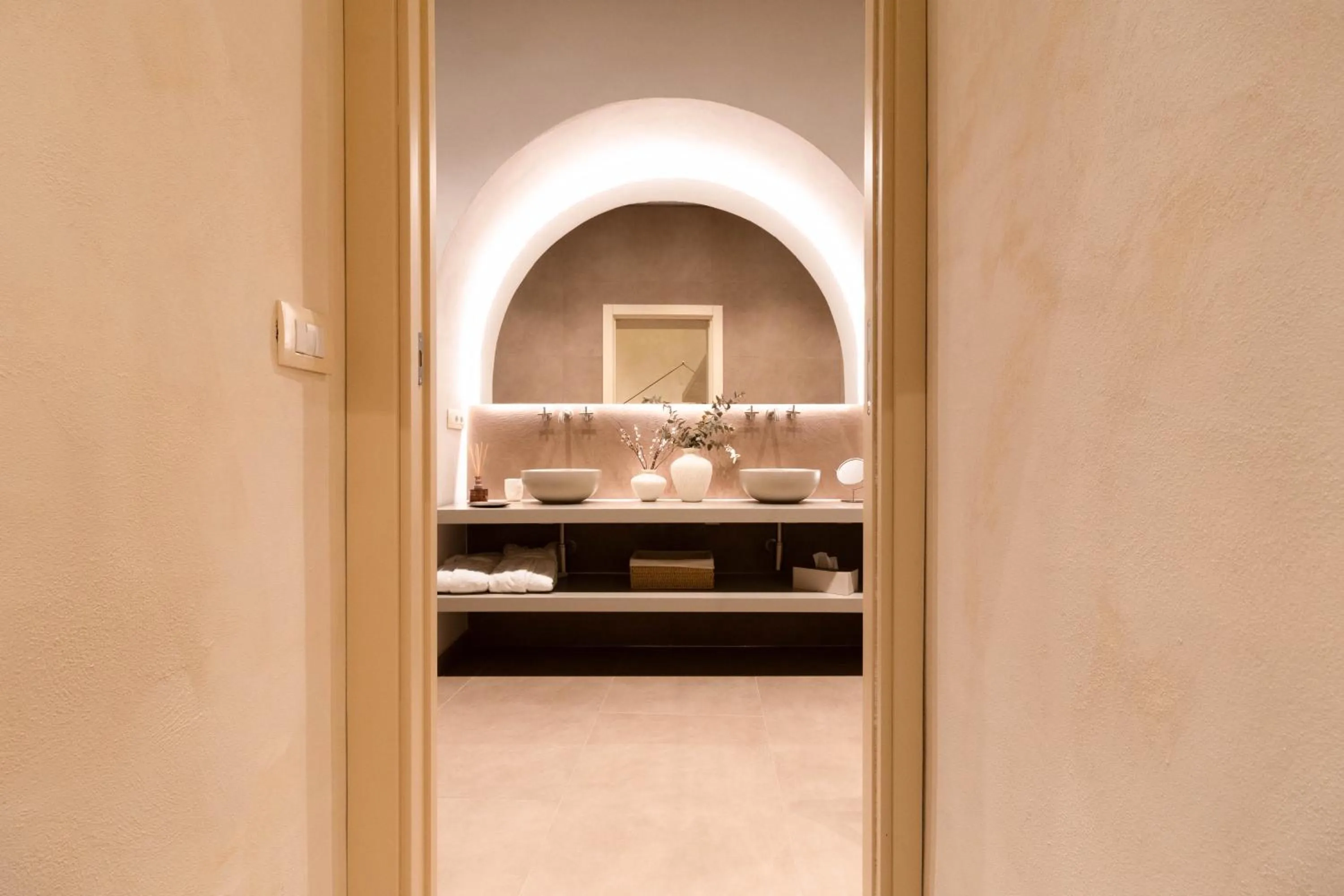 Bathroom in Palazzo Natoli Boutique Hotel