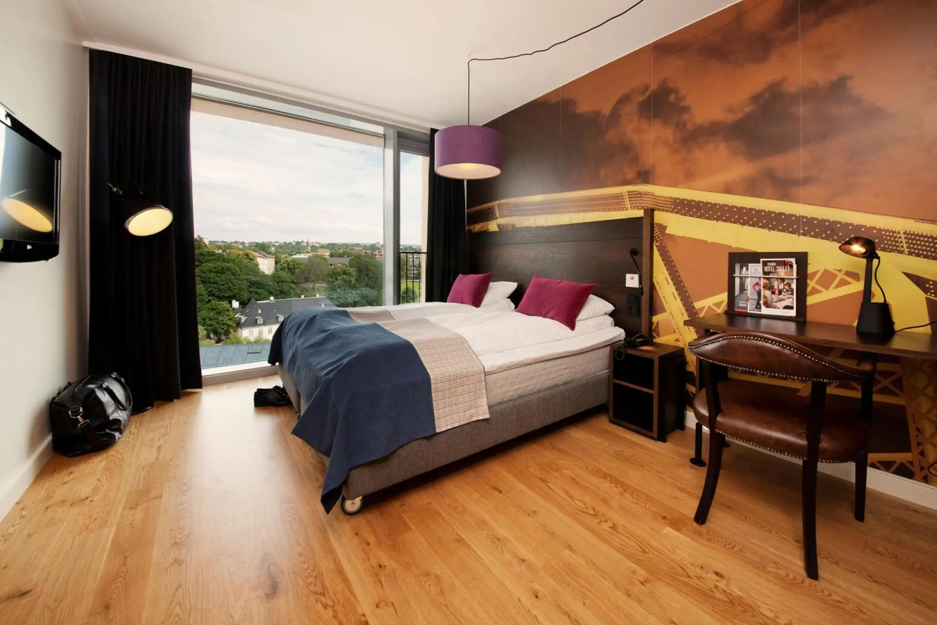 Standard Queen Room in Scandic Vulkan Standard Queen Room in Scandic Vulkan