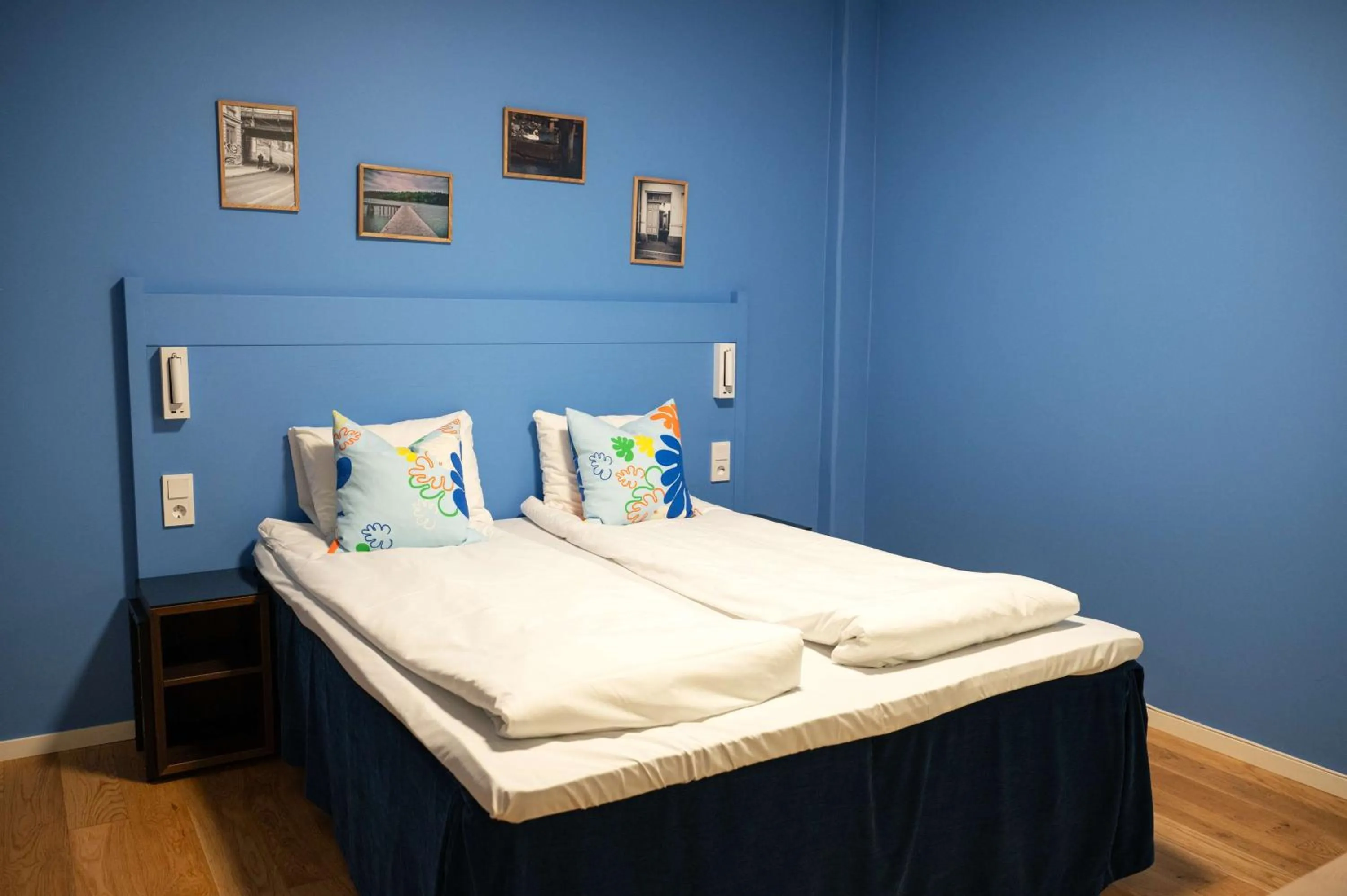 Bedroom, Bed in Scandic Vulkan