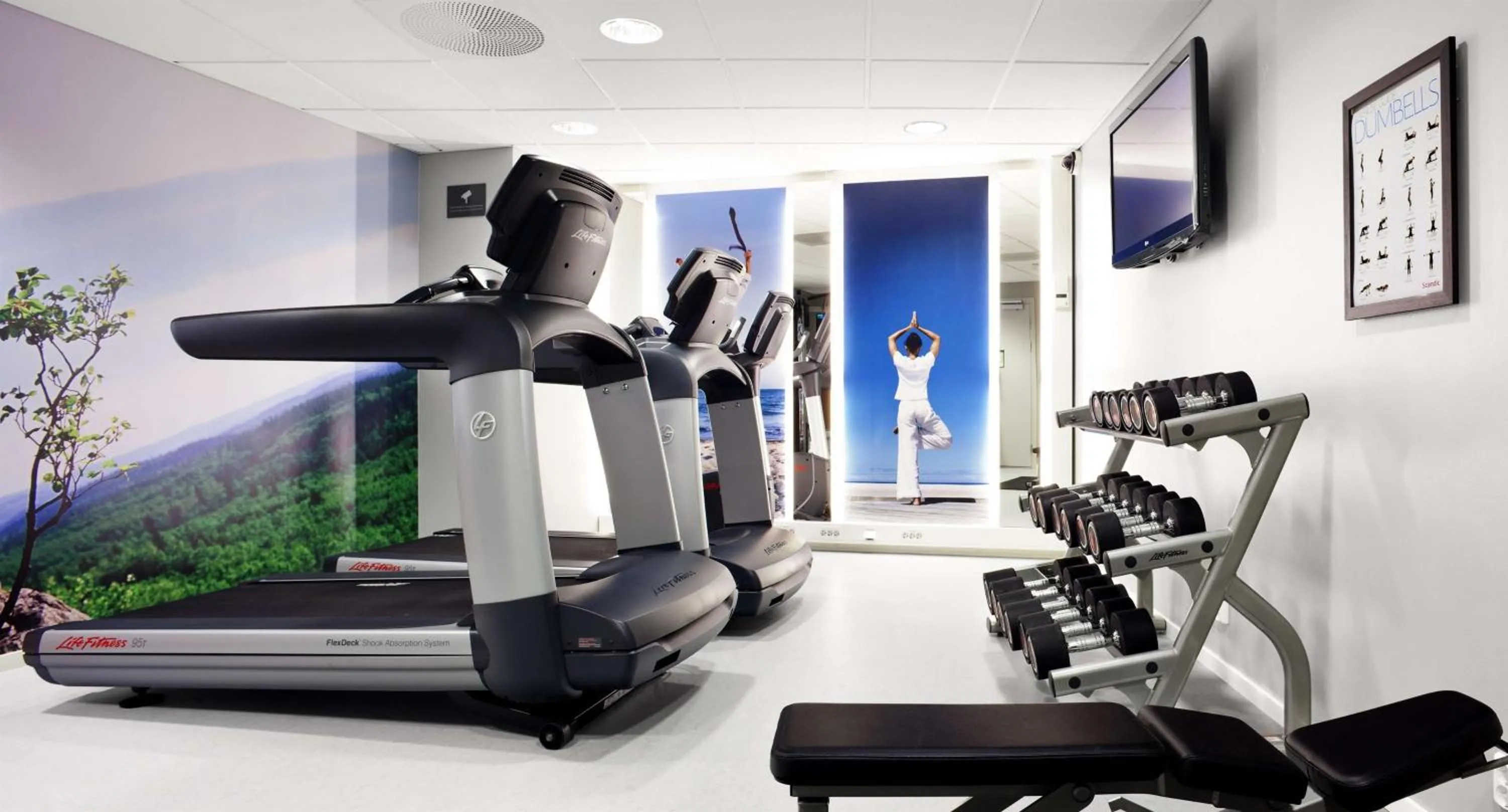 Fitness centre/facilities in Scandic Vulkan