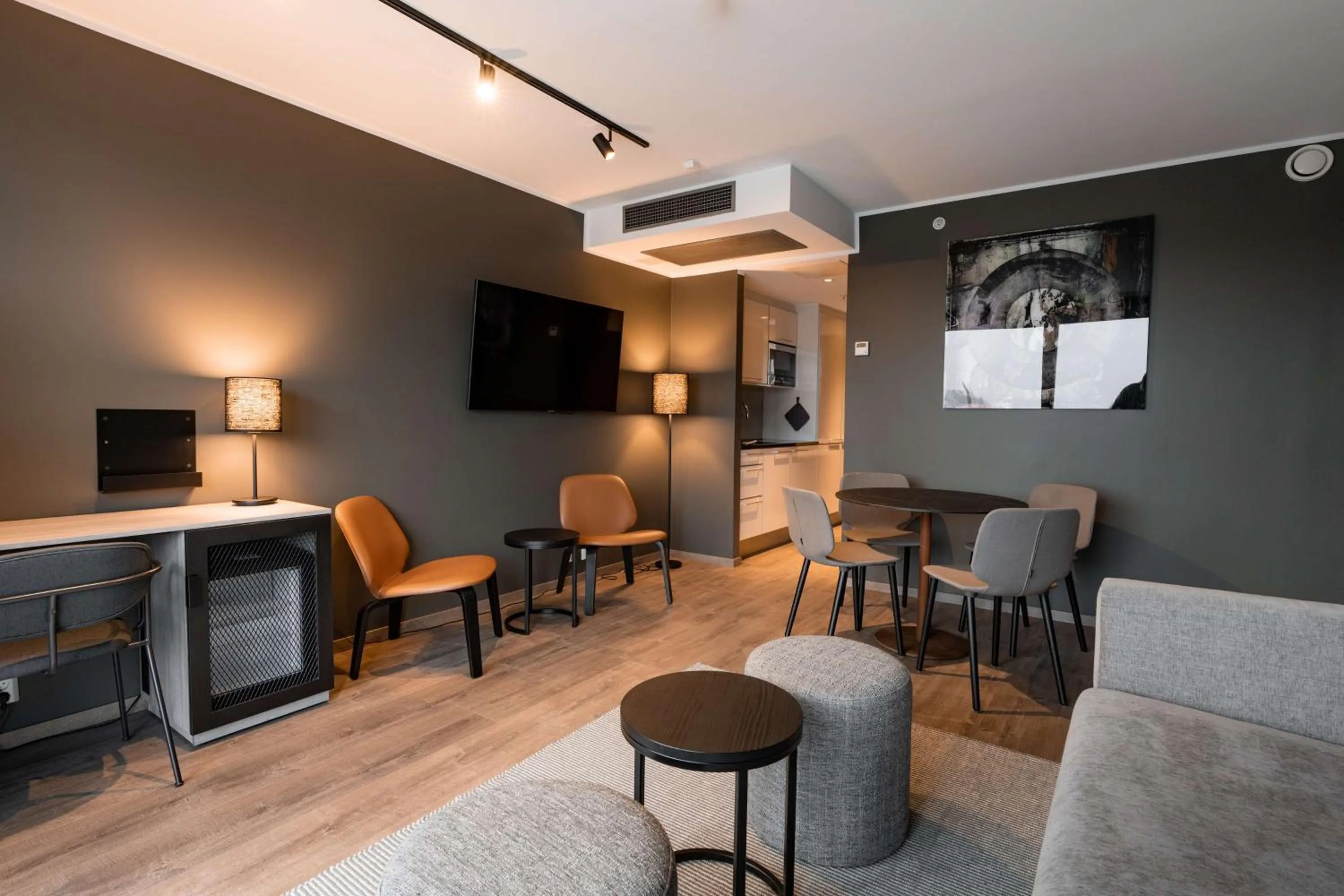 Bedroom in Scandic Vulkan