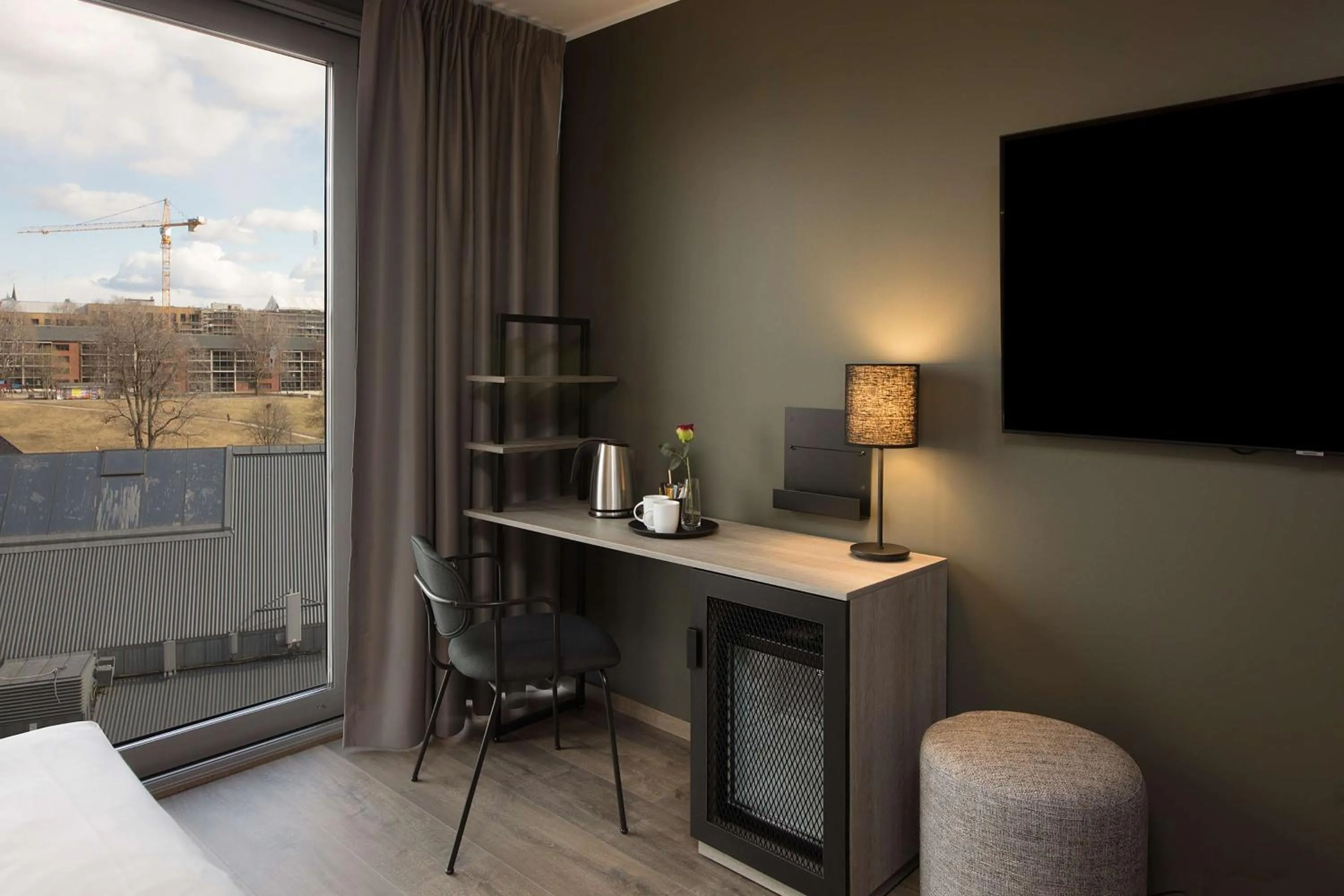 Bedroom in Scandic Vulkan