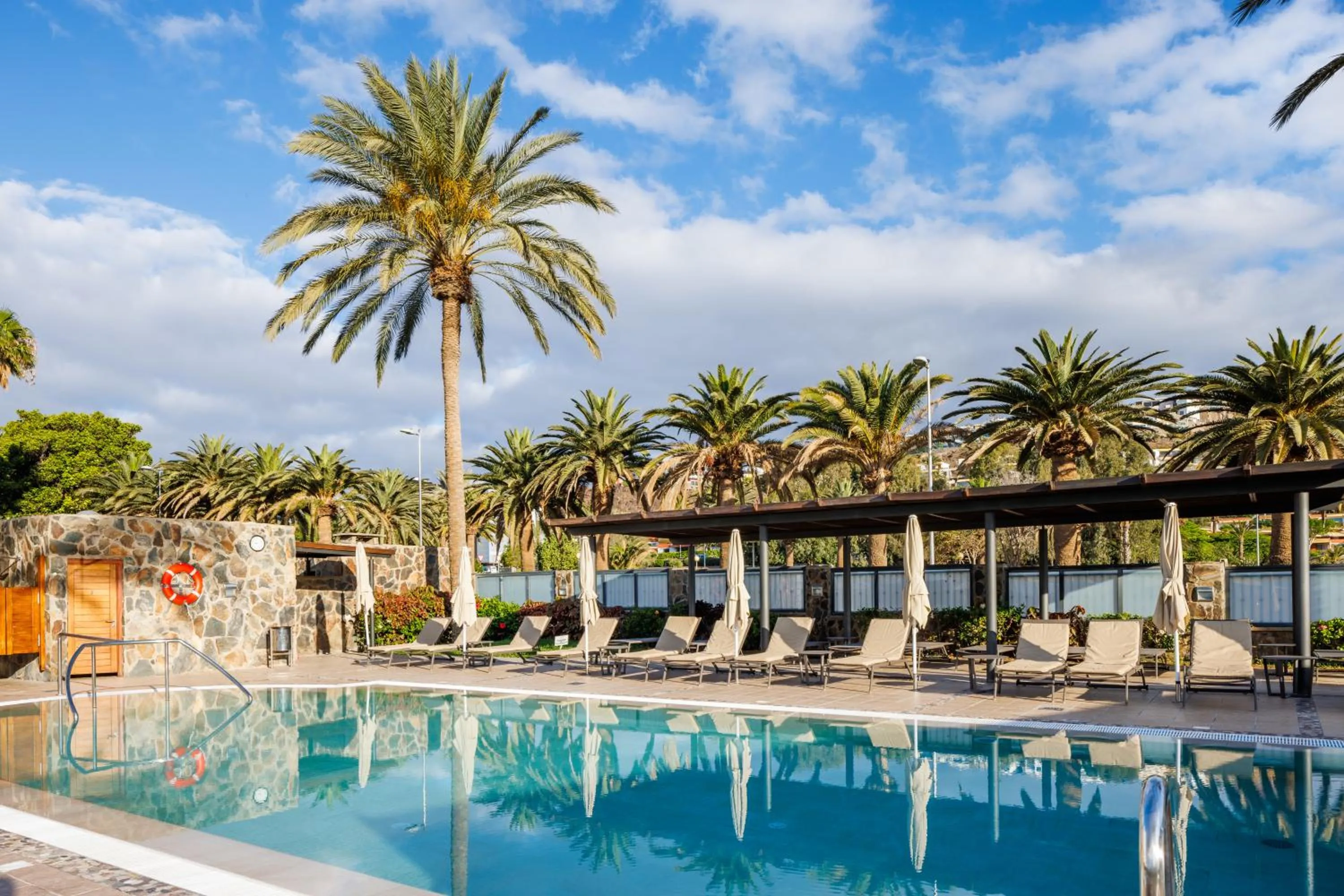Pool view in Hapimag San Agustín