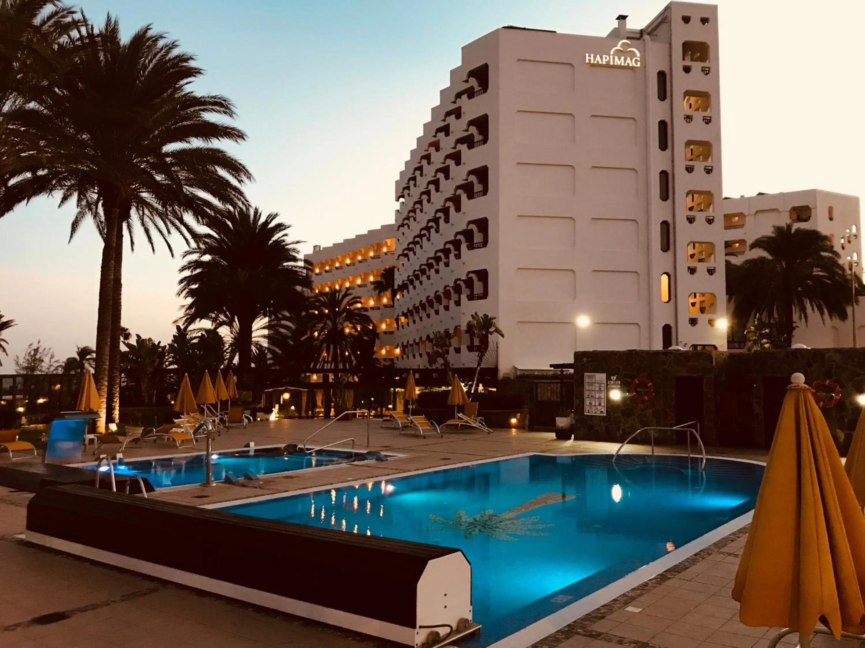 Swimming pool in Hapimag San Agustín