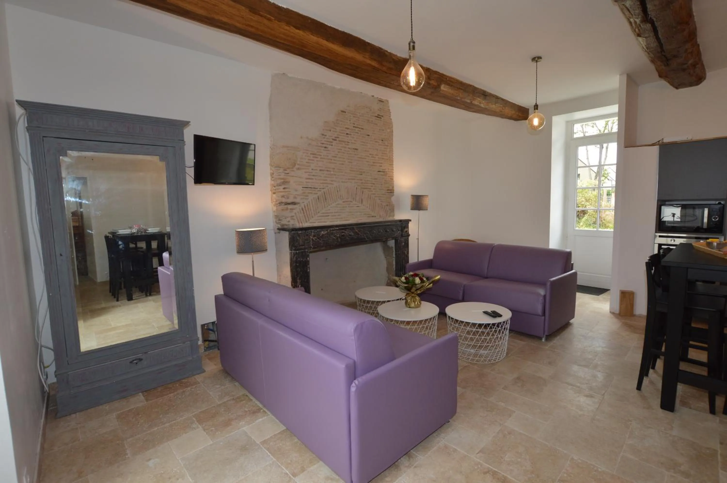 Living room in Chateau des Fontenelles