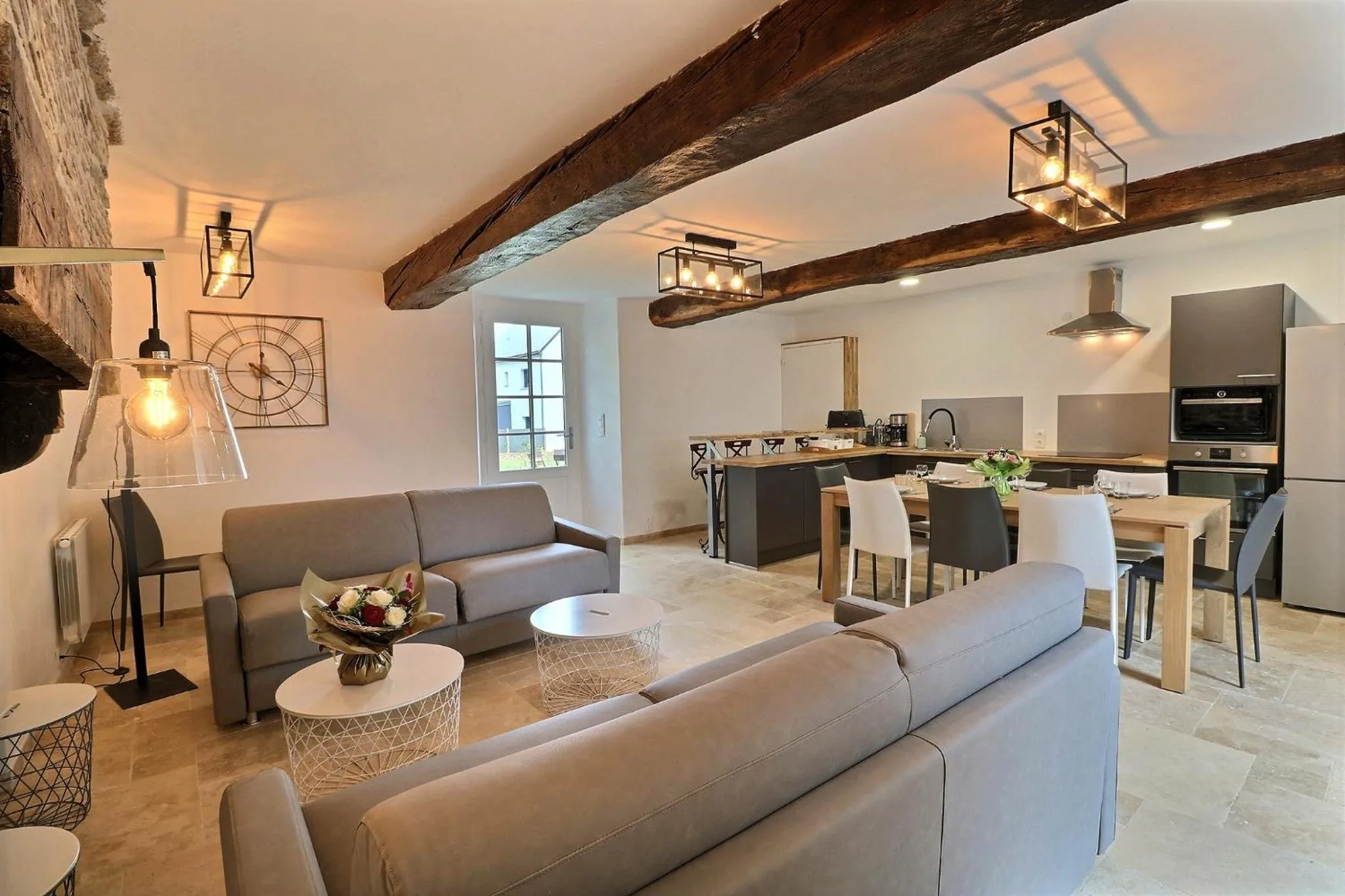 Living room in Chateau des Fontenelles