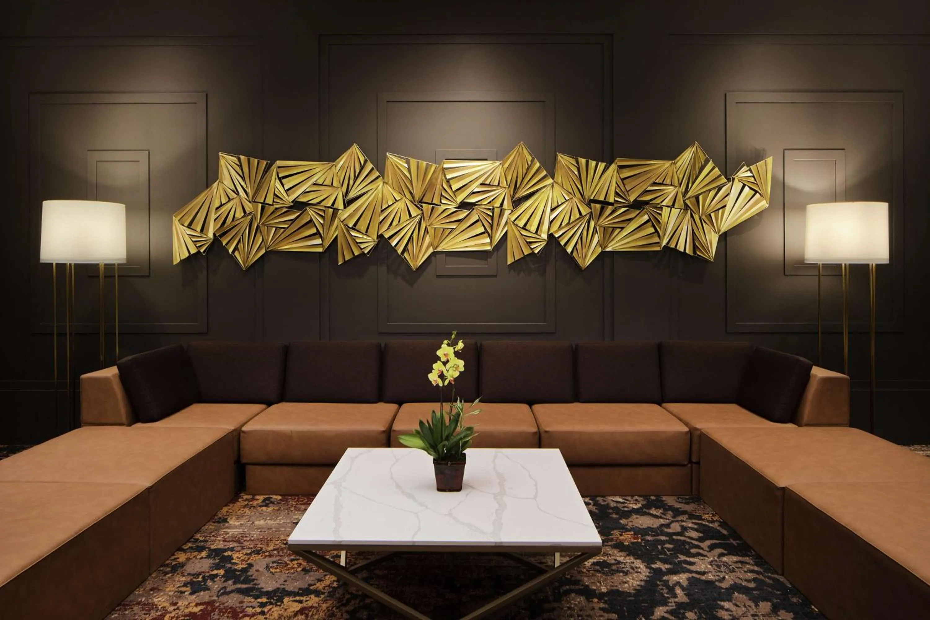 Lobby or reception in Embassy Suites by Hilton San Francisco Airport Oyster Point