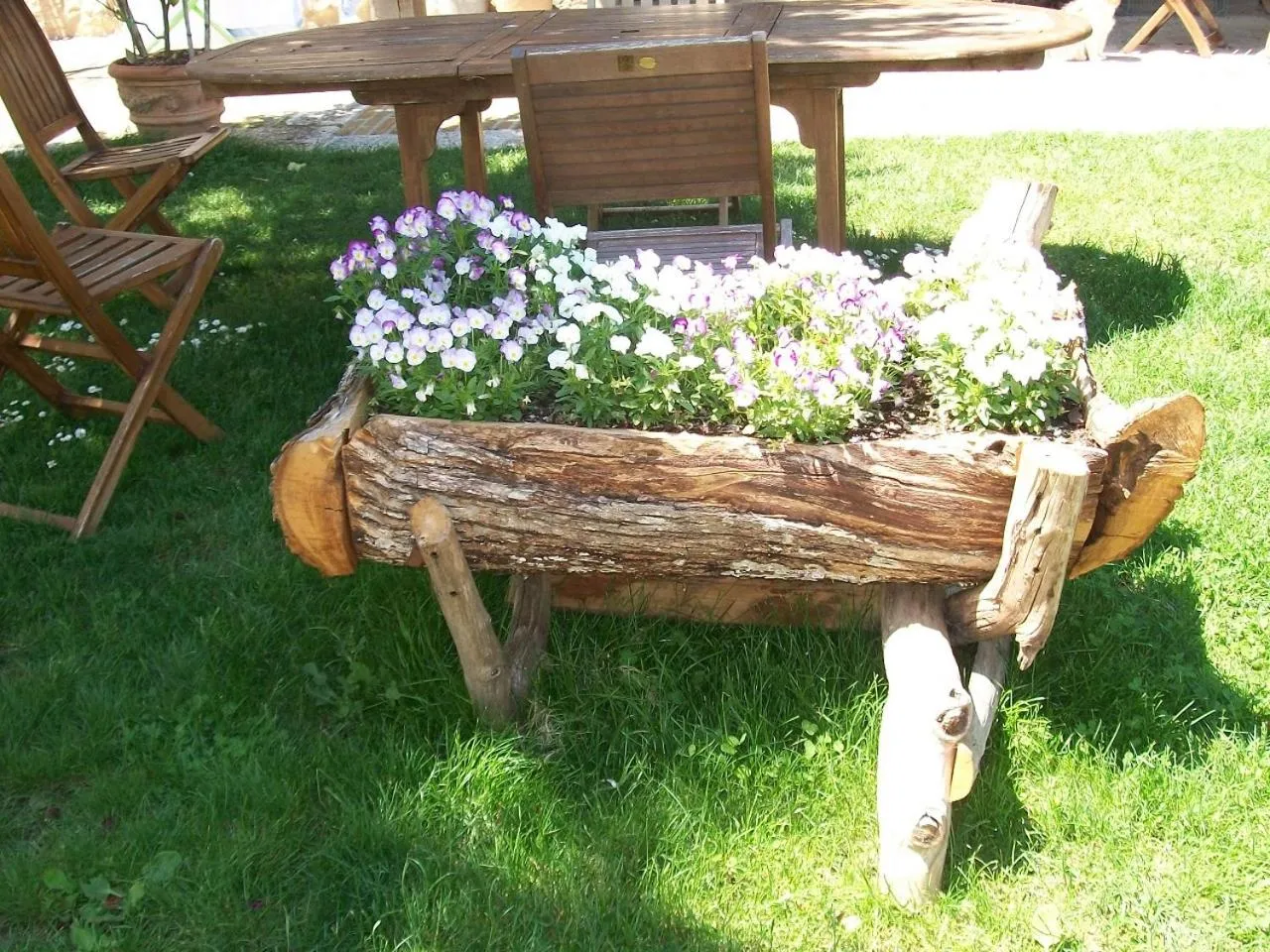 Decorative detail in B&B Palazzo a Merse