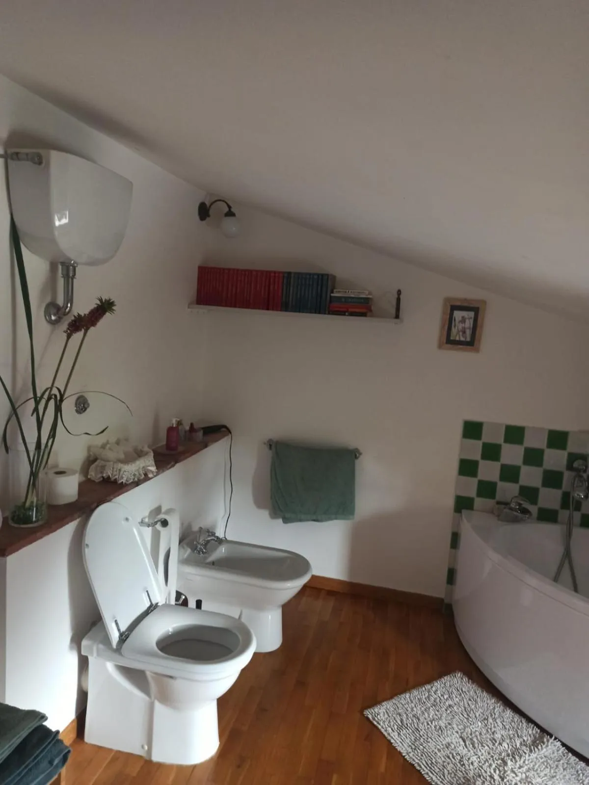 Bathroom in B&B Palazzo a Merse