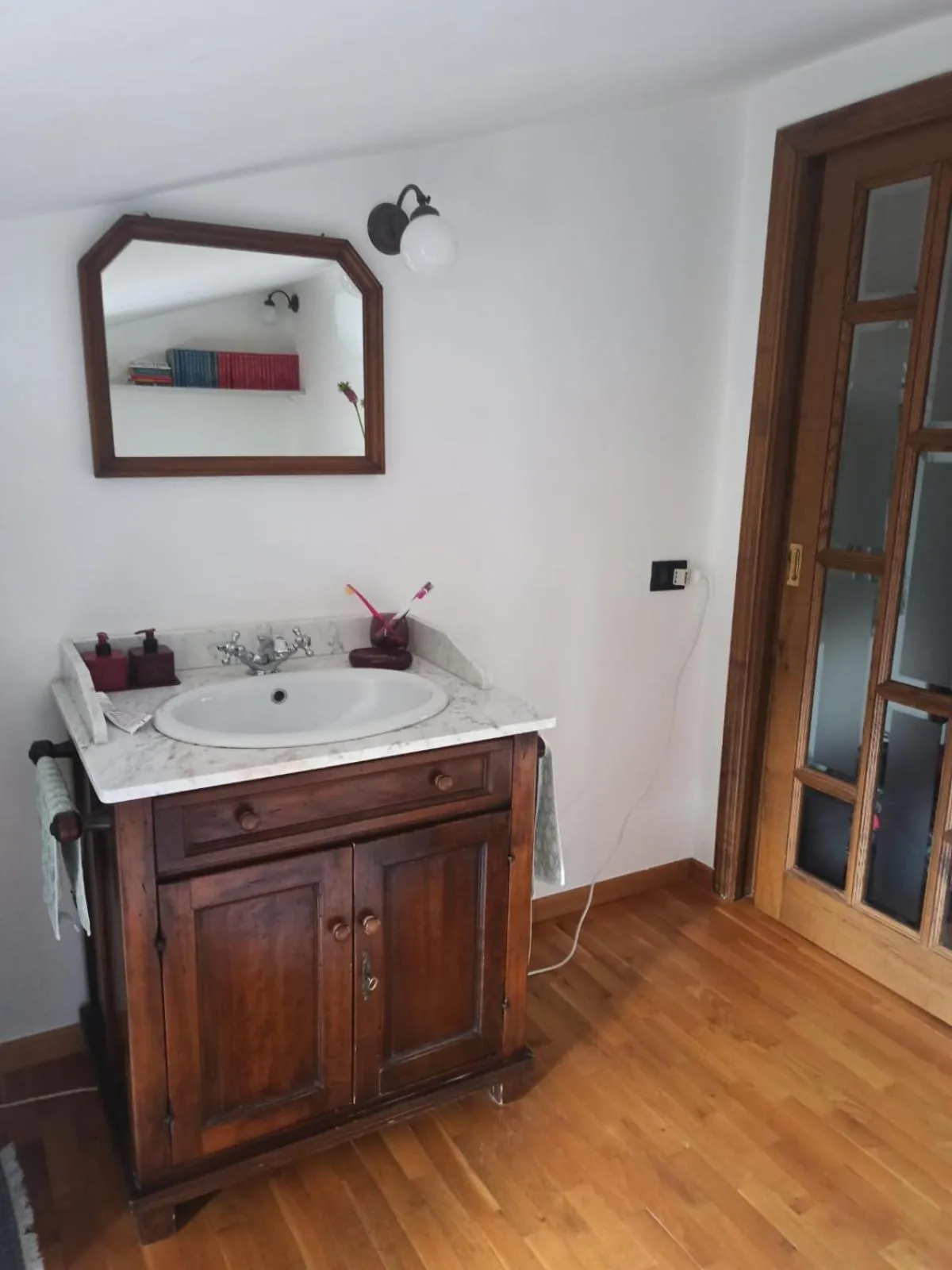 Bathroom in B&B Palazzo a Merse