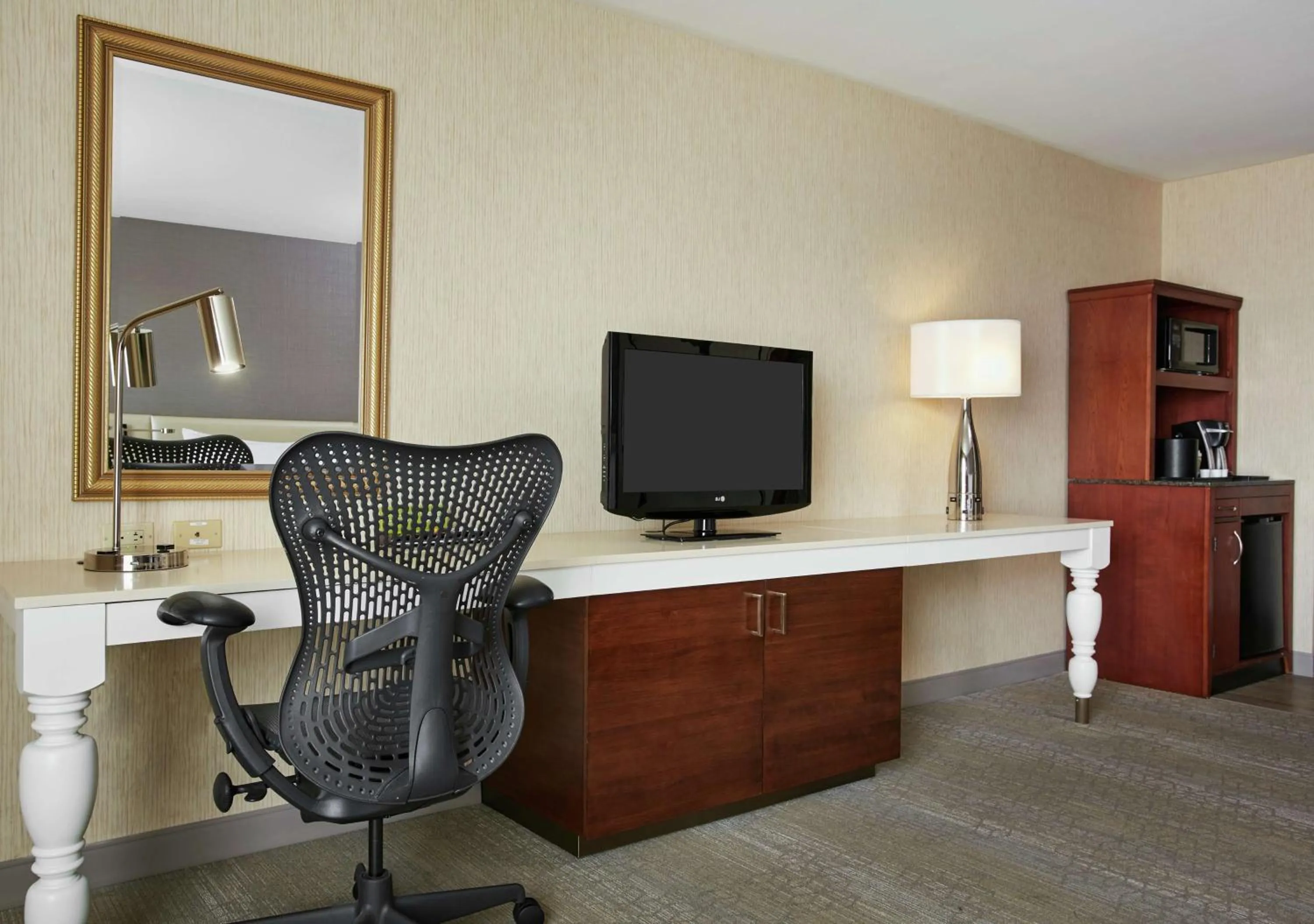 TV and multimedia in Hilton Garden Inn San Francisco Airport North