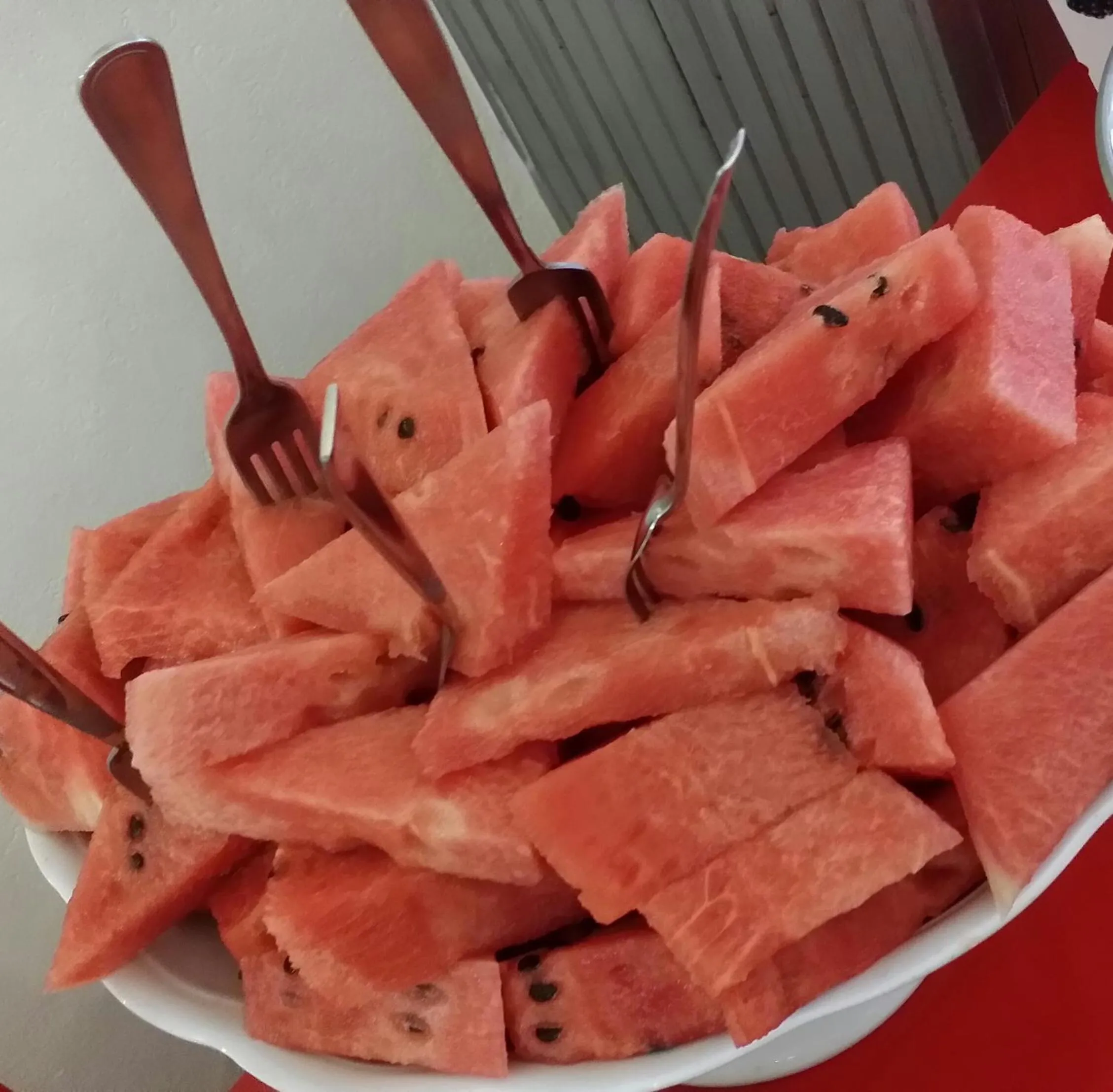 Food close-up in Hotel La Perla Rimini