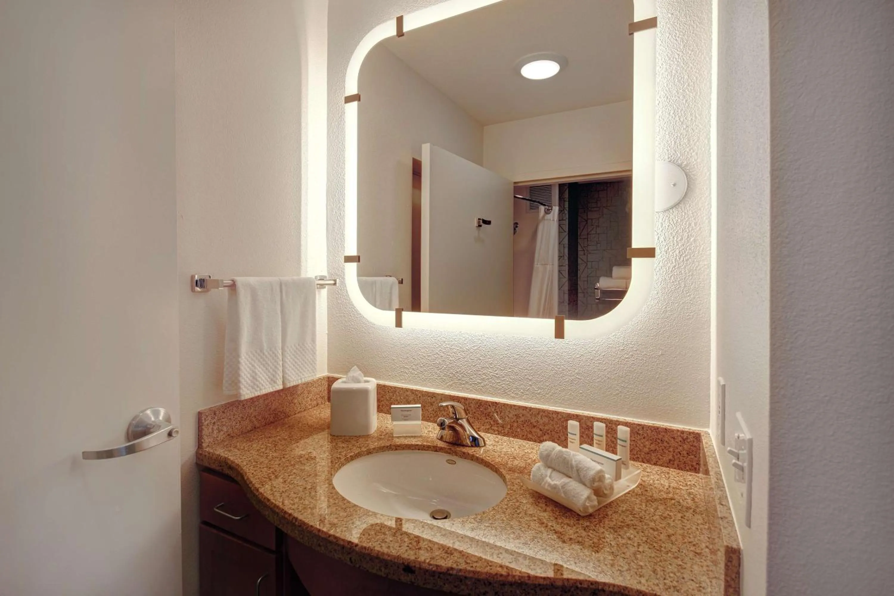 Bathroom in Homewood Suites by Hilton San Francisco Airport North California