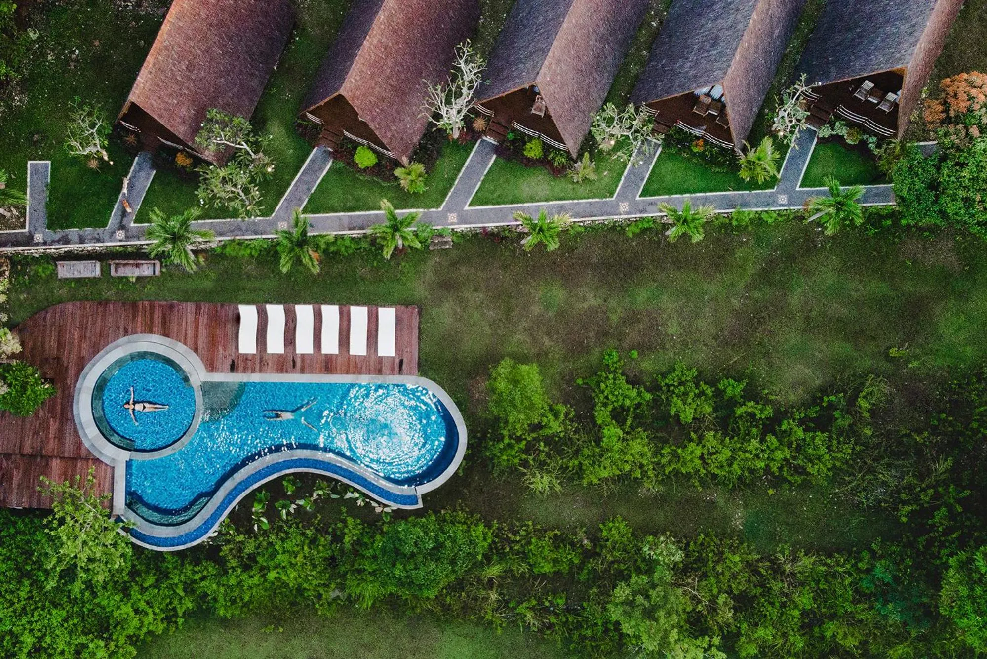 Bird's eye view in Batan Sabo & Co