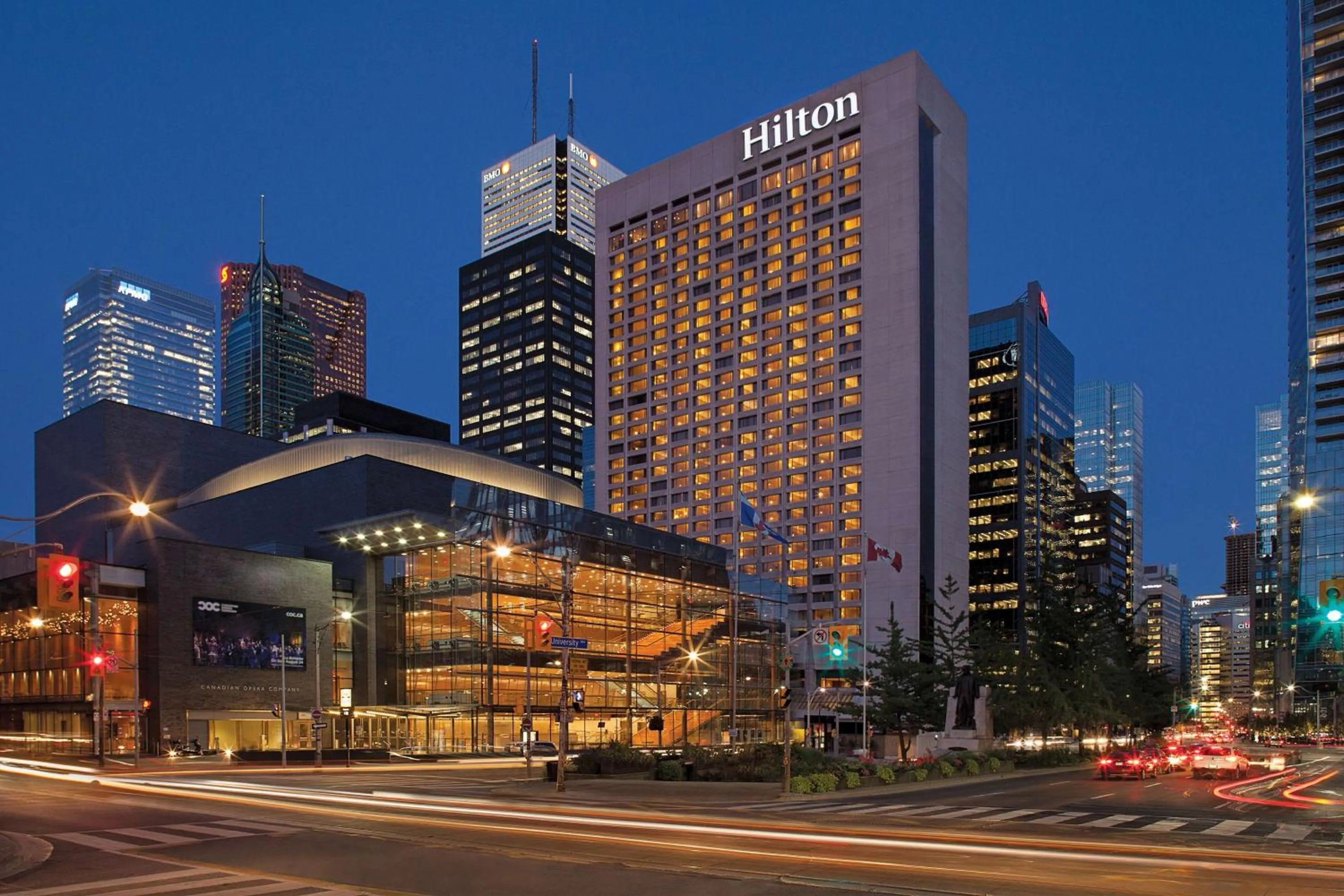 Property building in Hilton Toronto