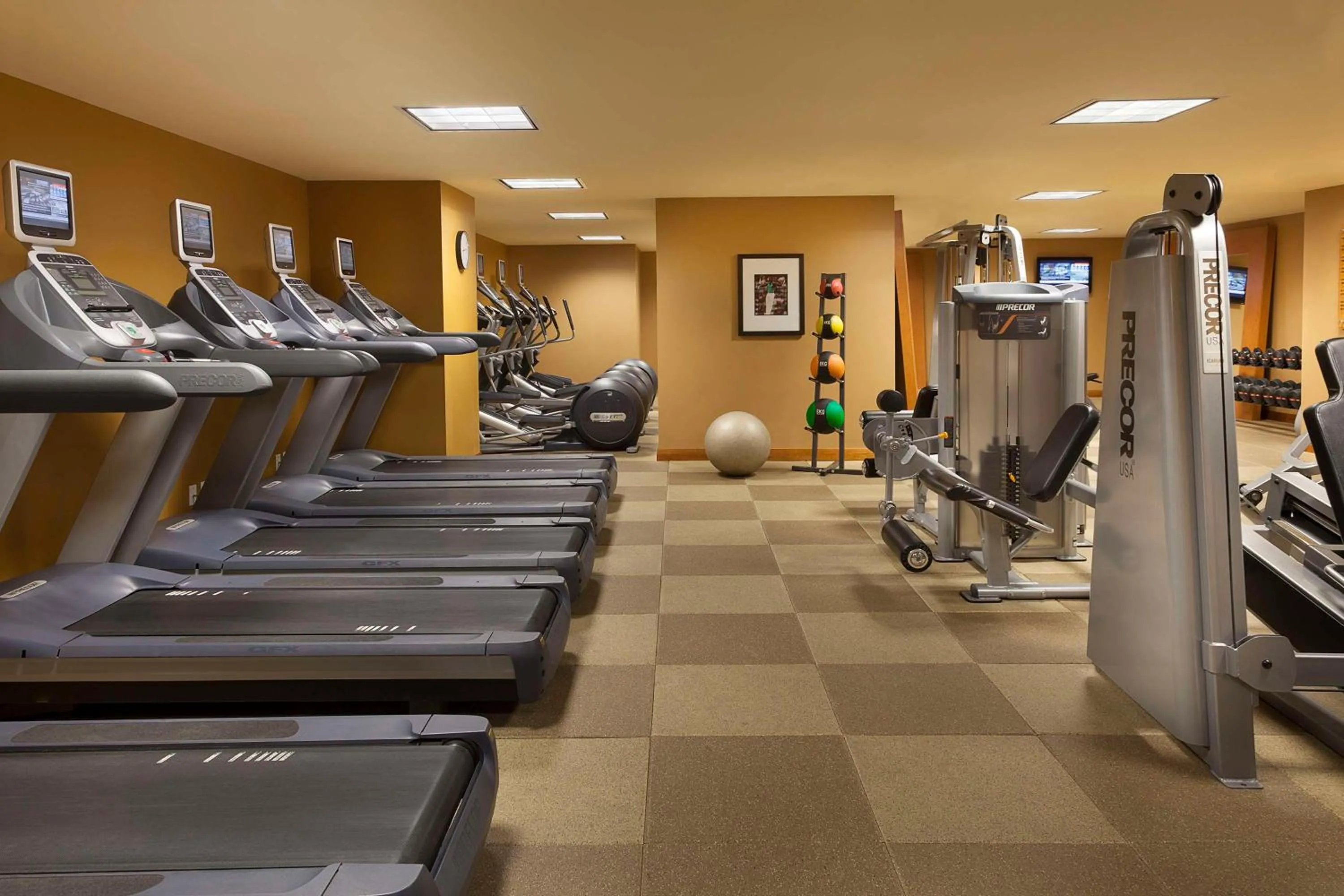 Fitness centre/facilities in Hilton Toronto