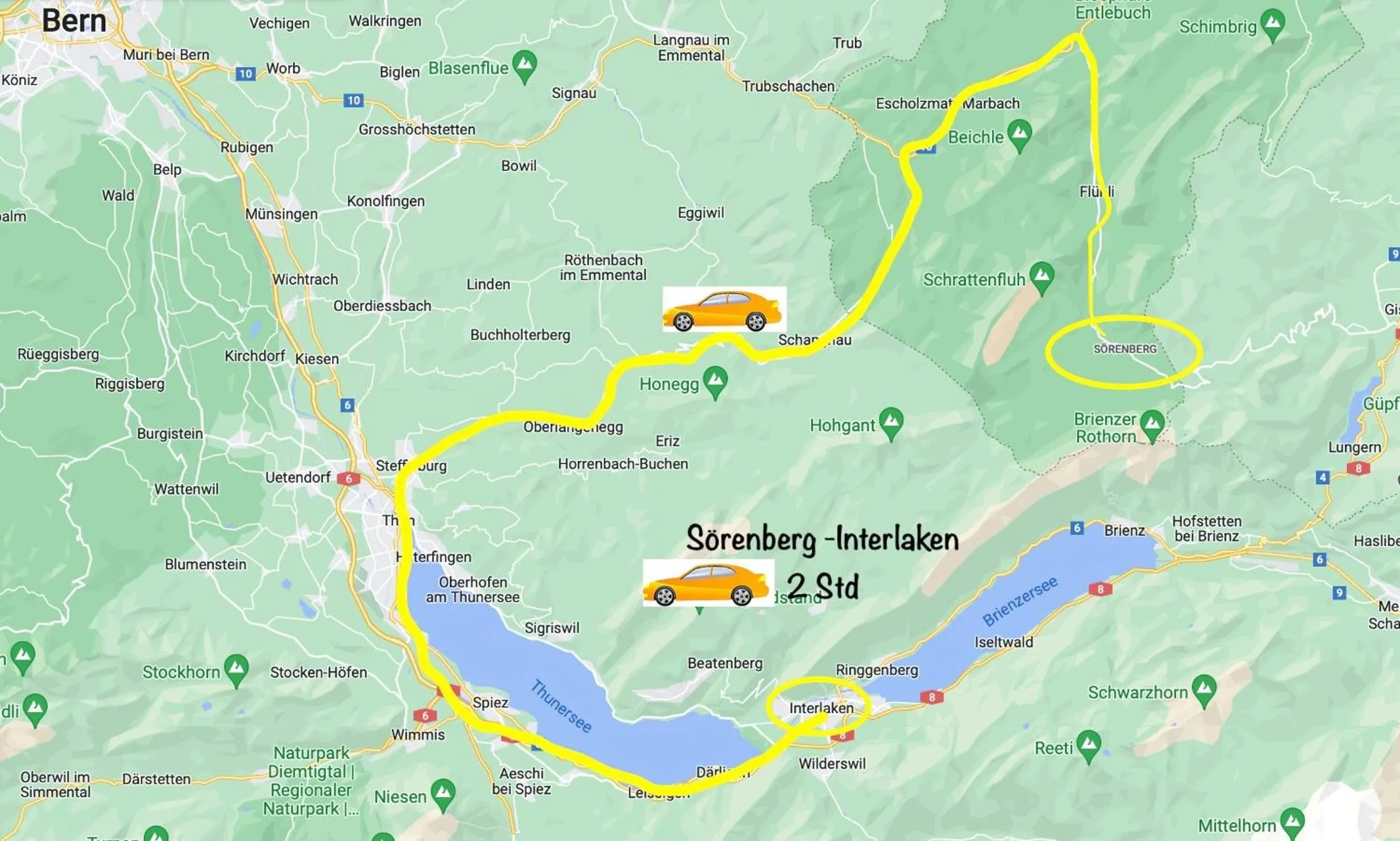 Landmark view in Hotel Sörenberg