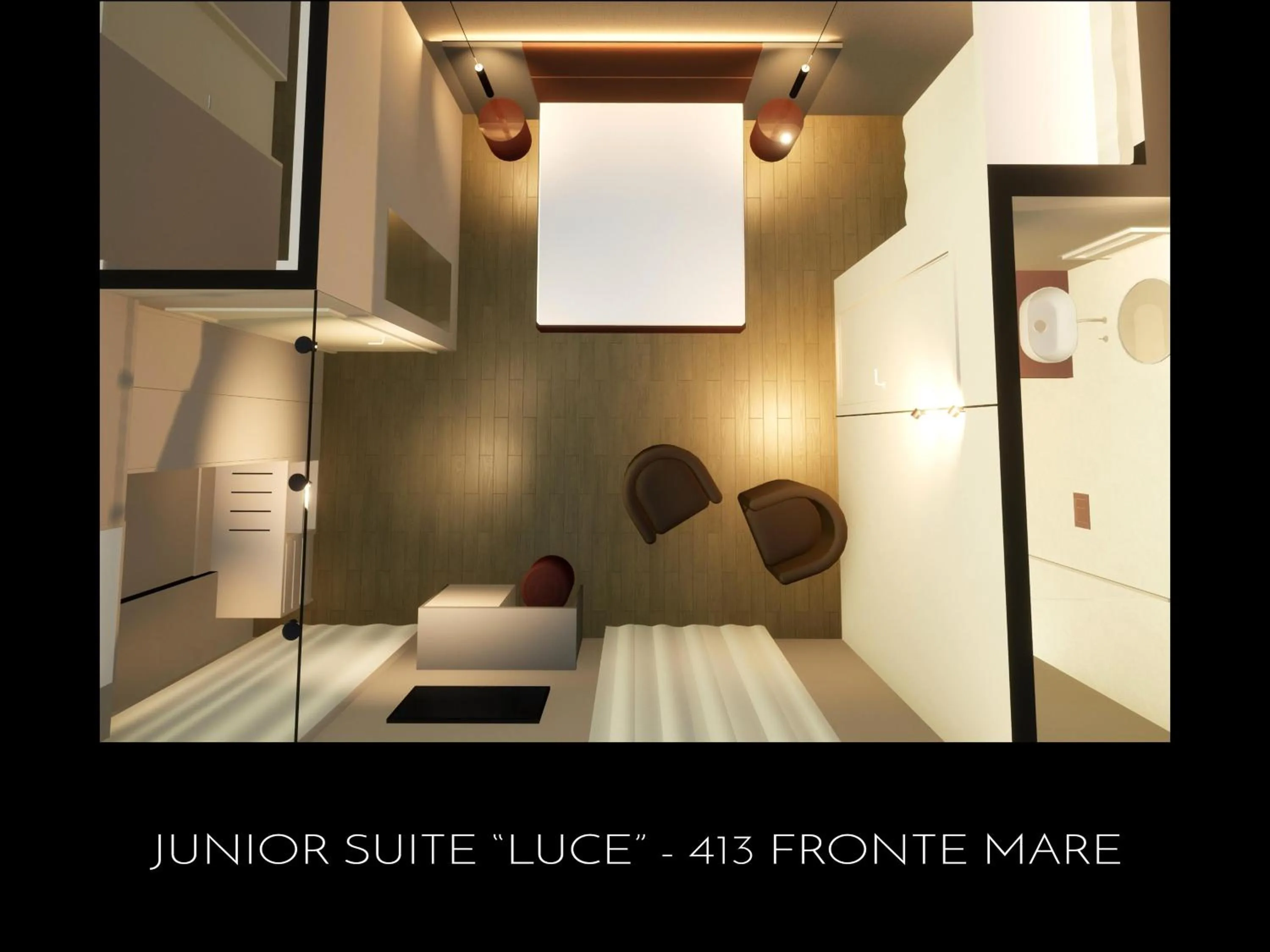 Text overlay, Bed in Hotel Excelsior