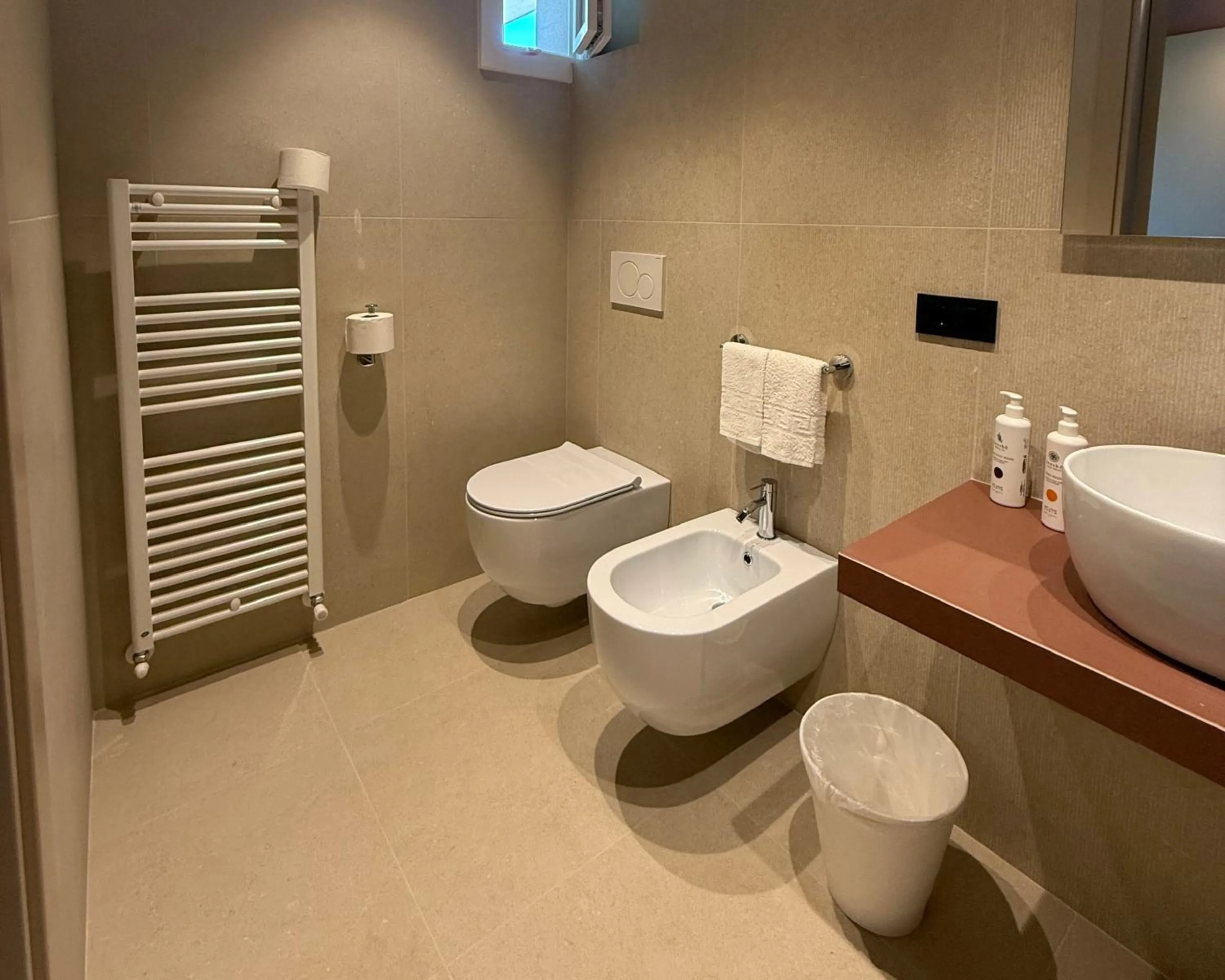 Toilet in Hotel Excelsior