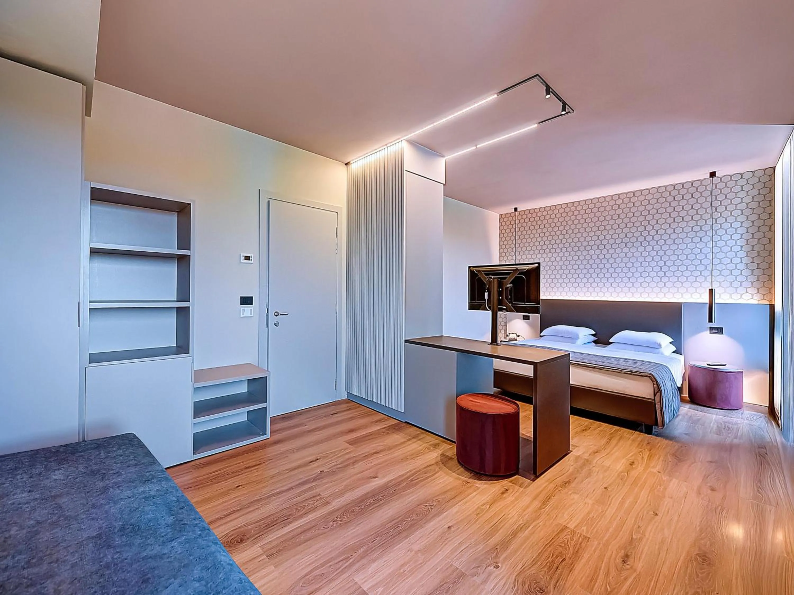 Bedroom, Bed in Hotel Excelsior