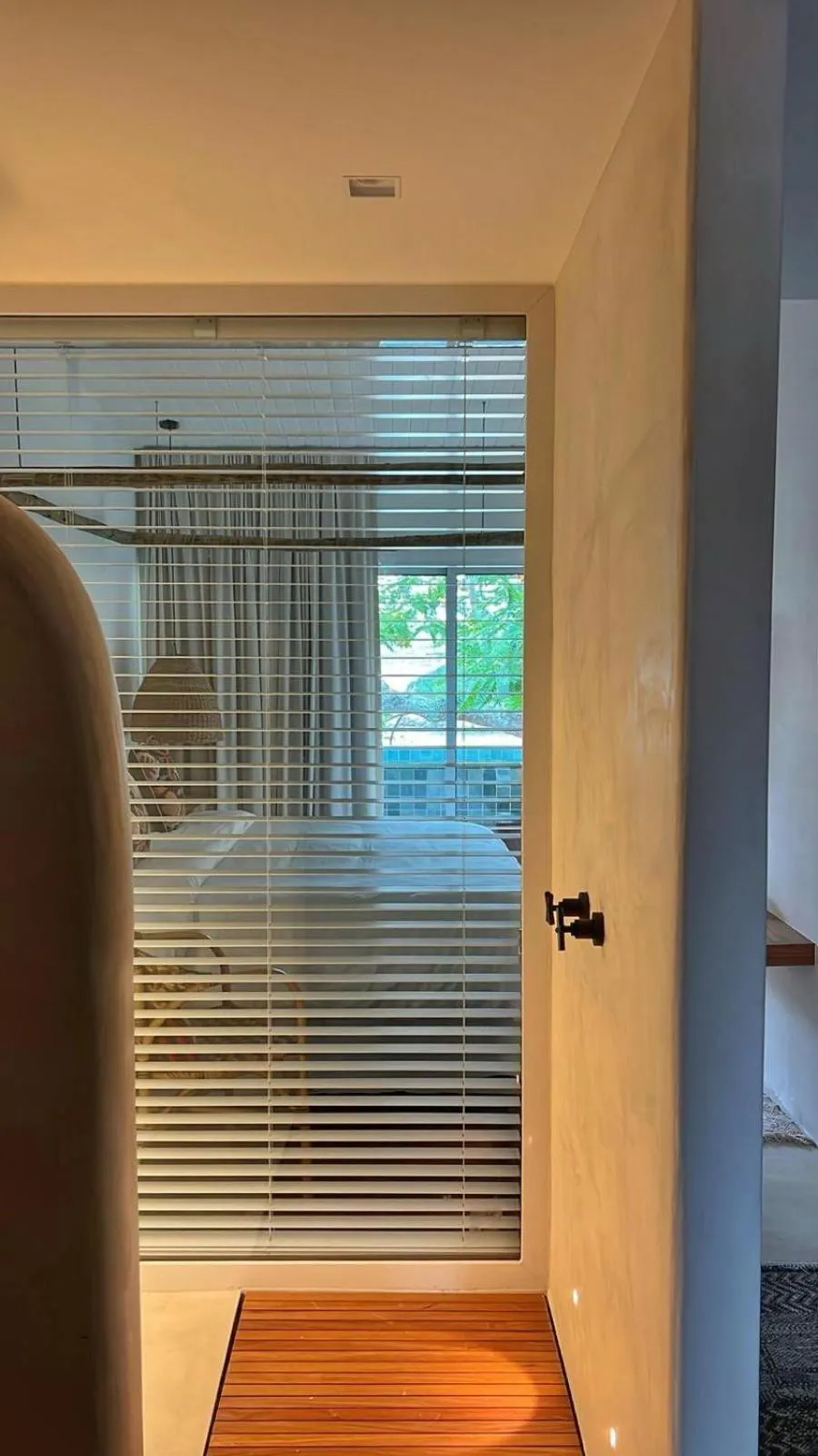 Bathroom, Bed in Vila deste Hotel