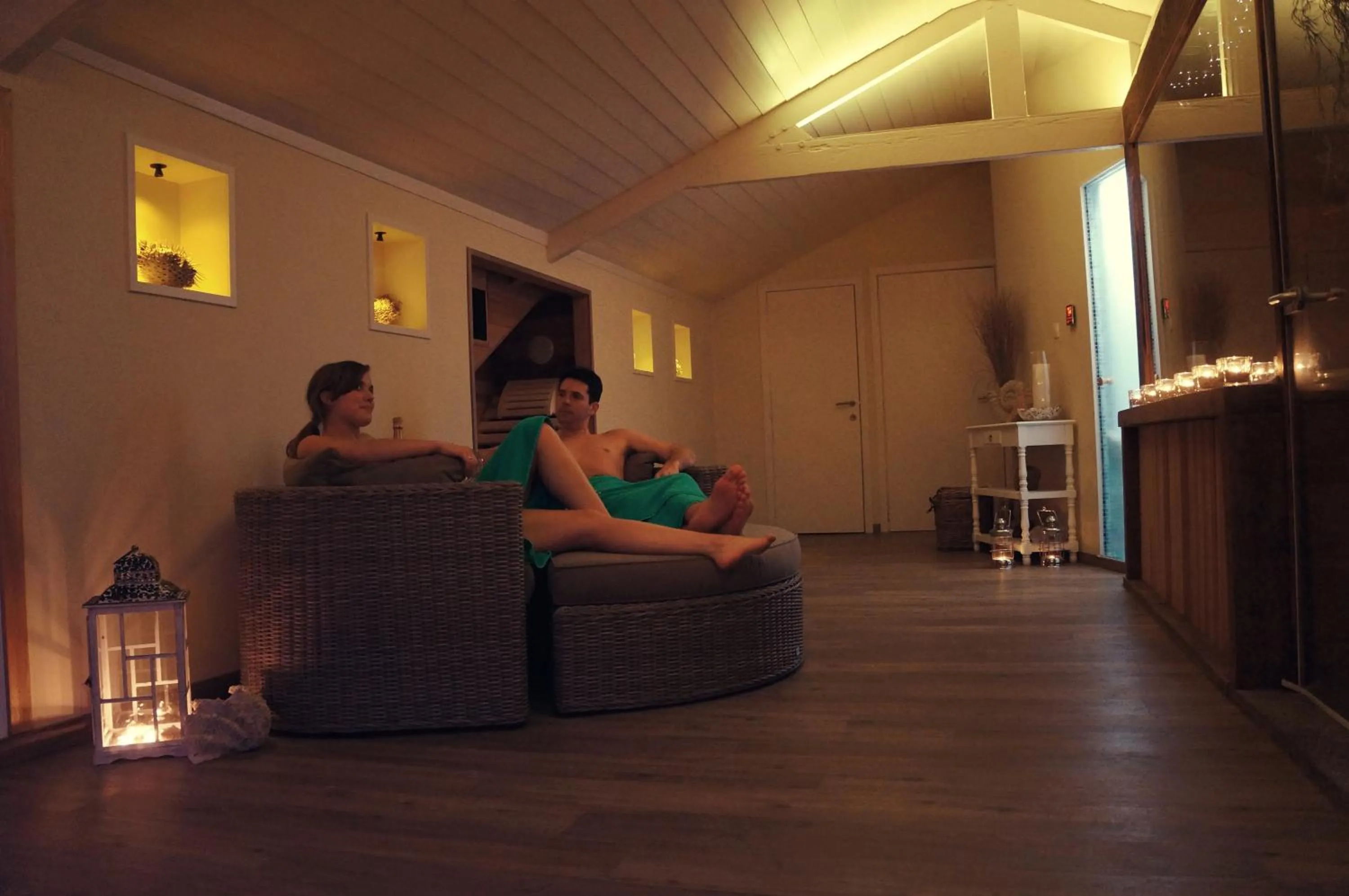 Steam room in B&B Oesterhoeve