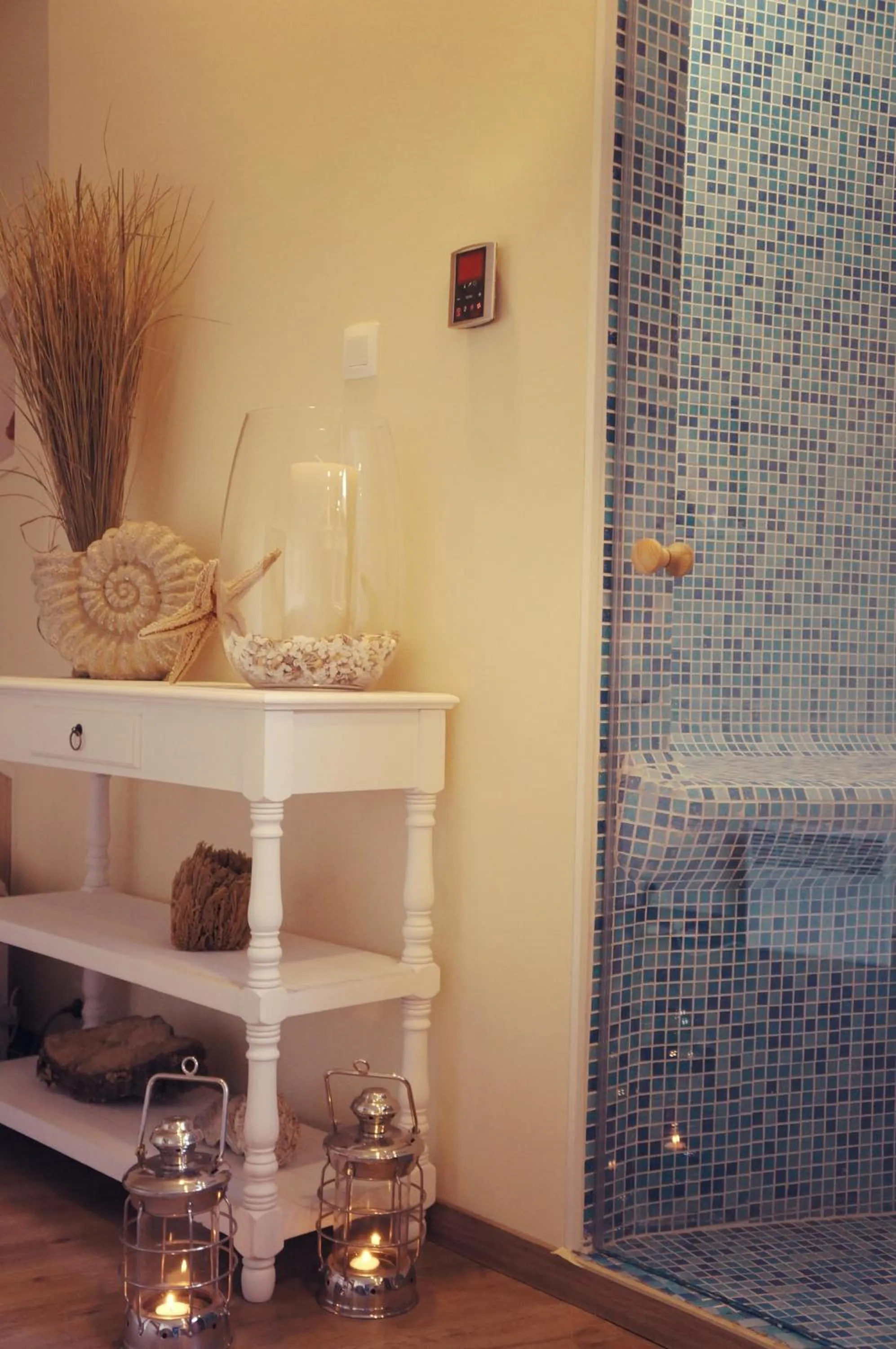 Steam room in B&B Oesterhoeve