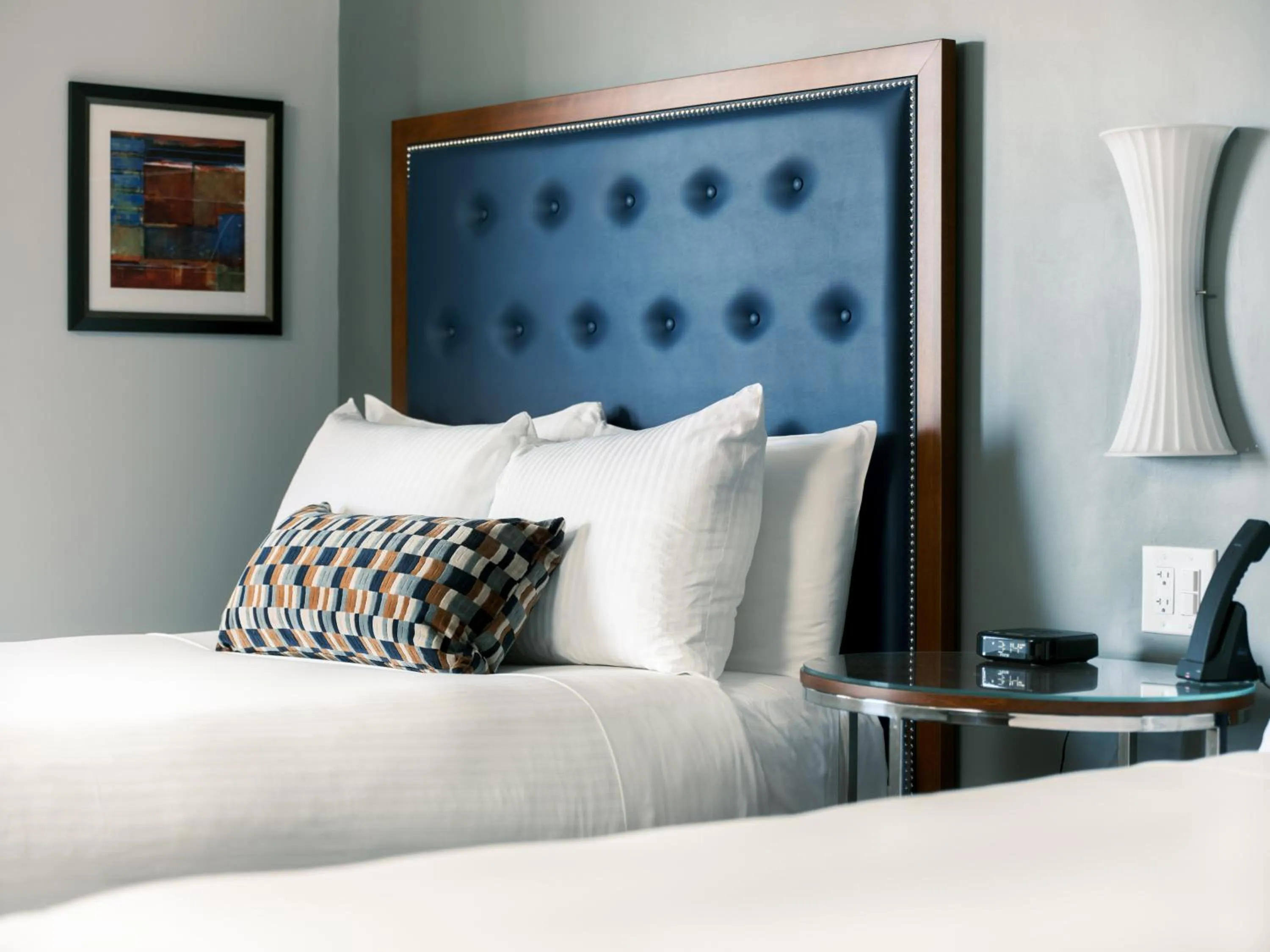 Bedroom, Bed in Battery Wharf Hotel, Boston Waterfront