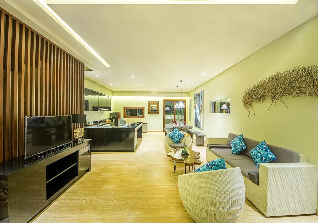 Living room in Mokko Suite Villas Umalas Bali